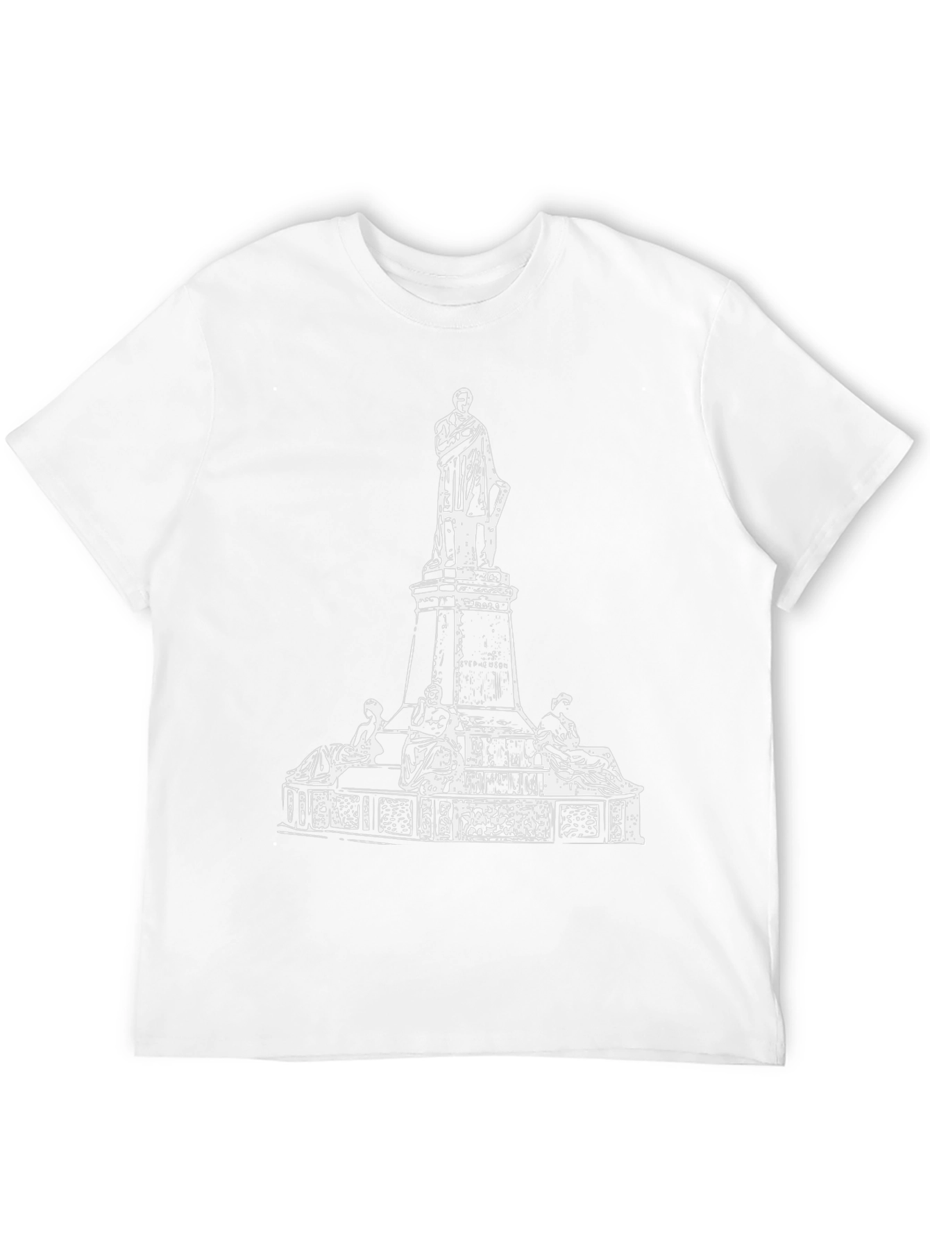 Monument Graphic T-Shirt | Stylish Black Tee