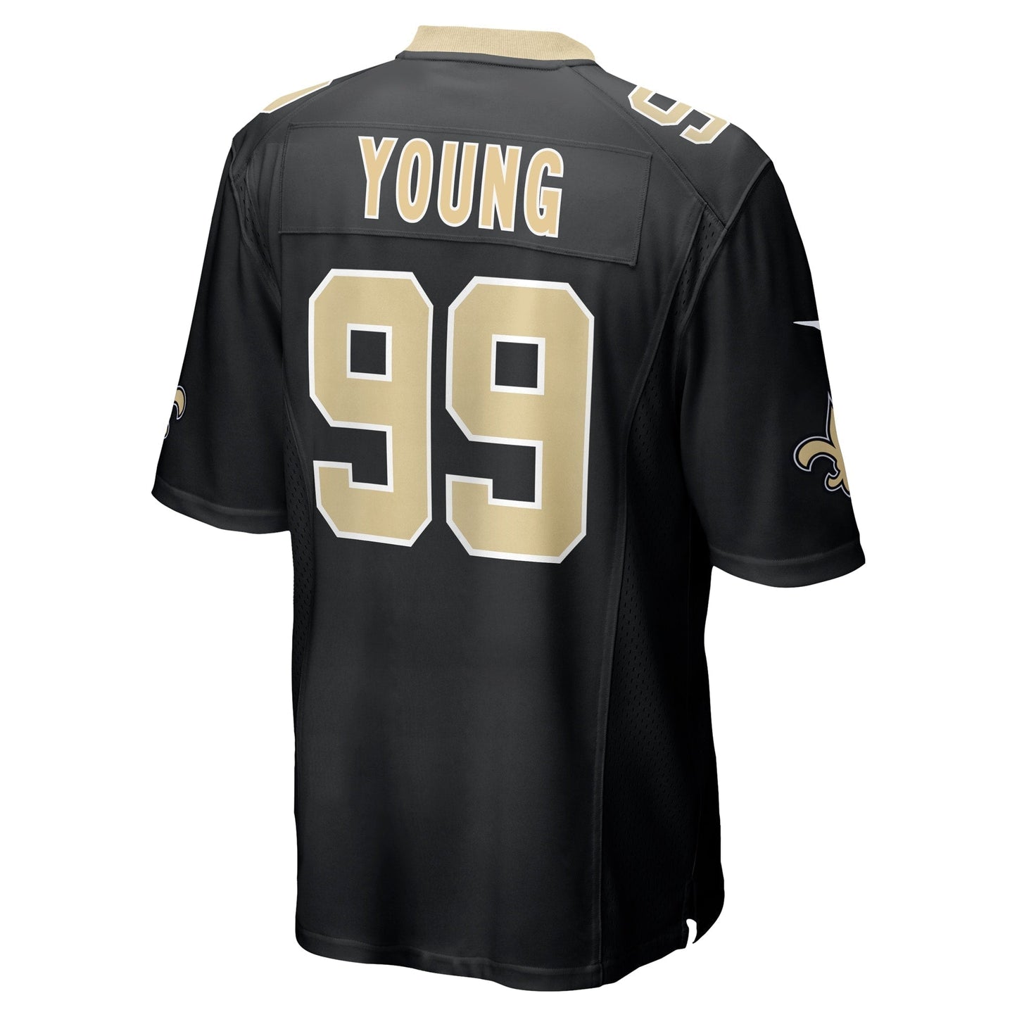 Chase Young New Orleans Saints Nike Game Jersey - Black
