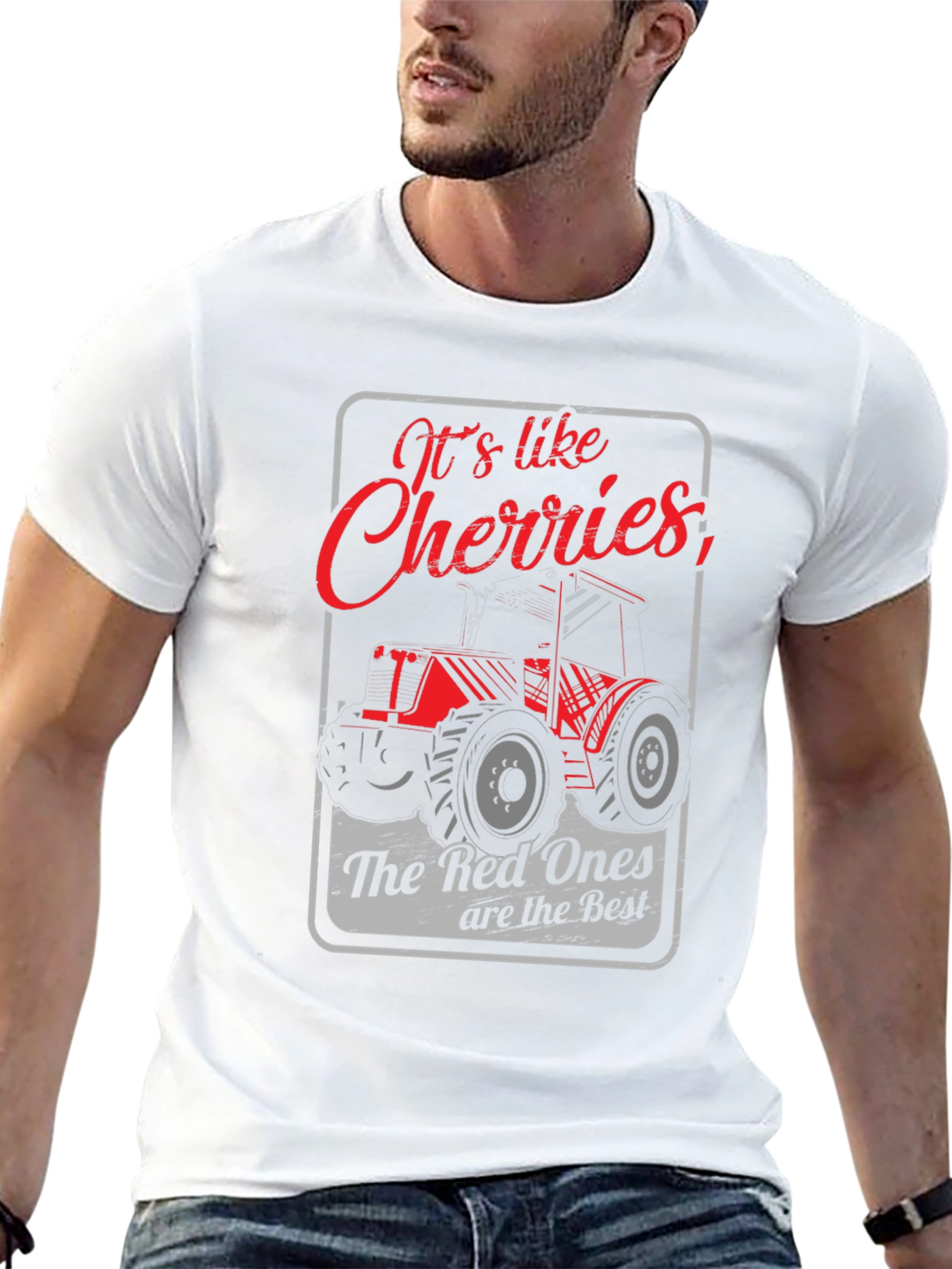 Red Tractor Cherry T-Shirt