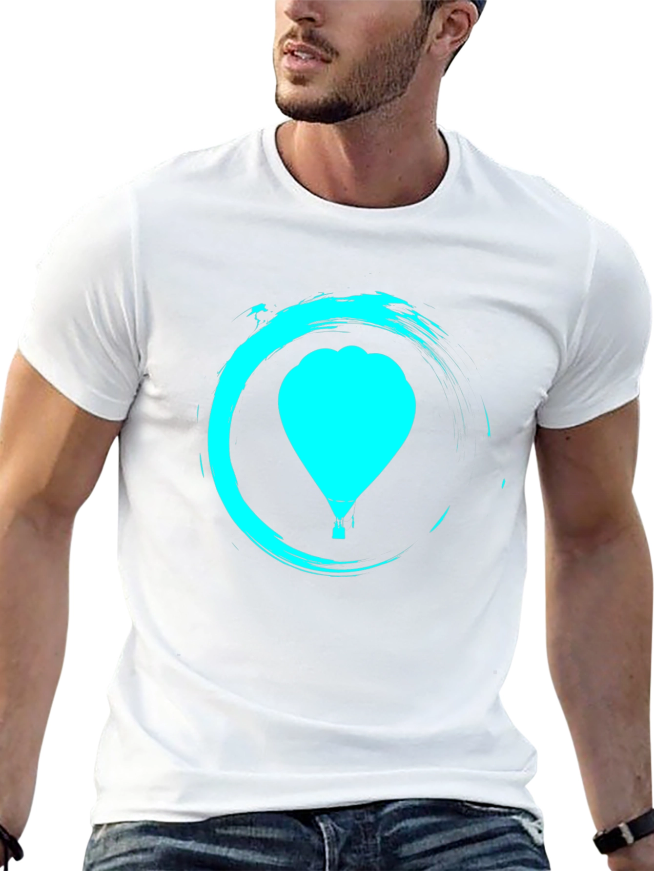 Zen Balloon Black T-Shirt