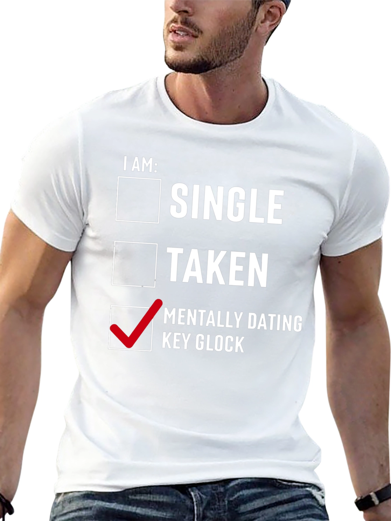 I Am Mentally Dating Key Glock T-Shirt