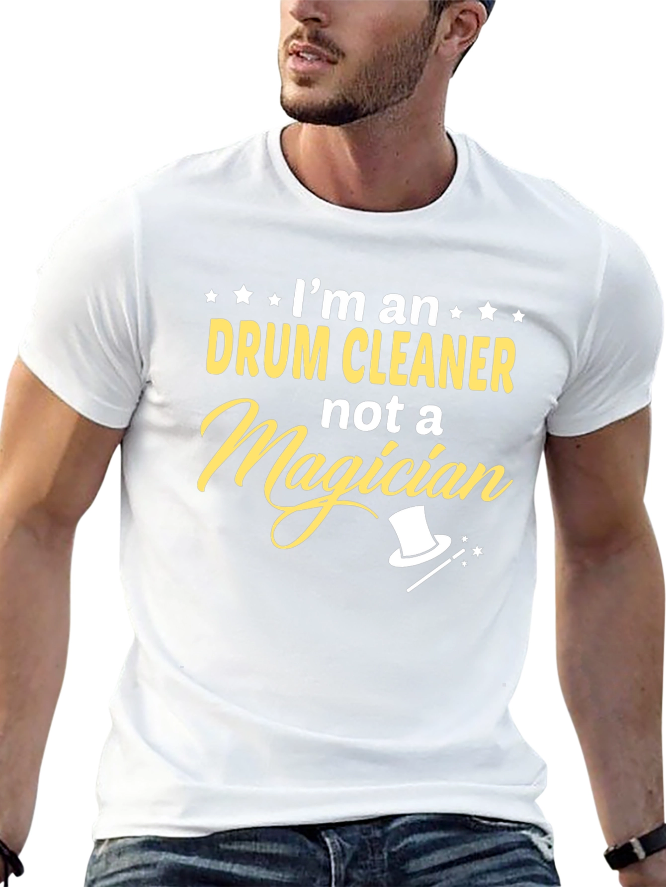Drum Cleaner T-Shirt - Funny Musician Tee