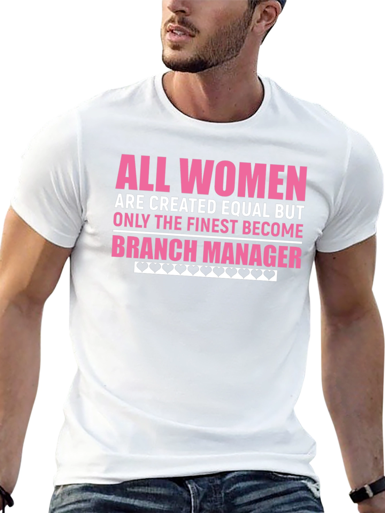 Finest Women Branch Manager Black T-Shirt