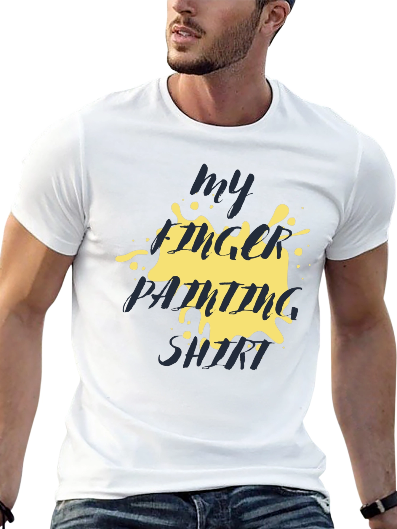 Finger Painting T-Shirt - Artistic Style