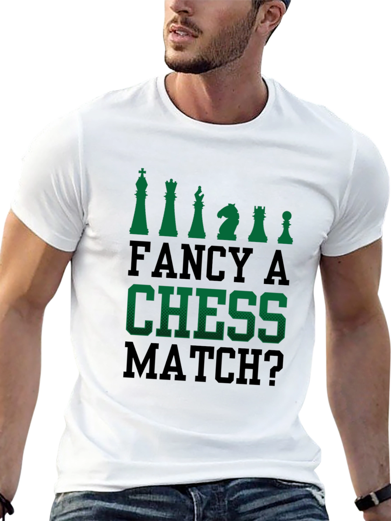 Chess Match Graphic T-Shirt