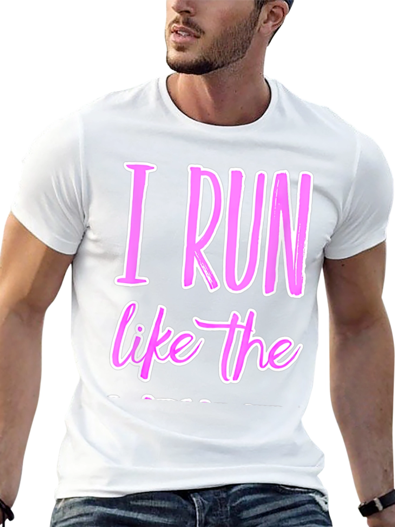 I Run Like The Wind Black T-Shirt