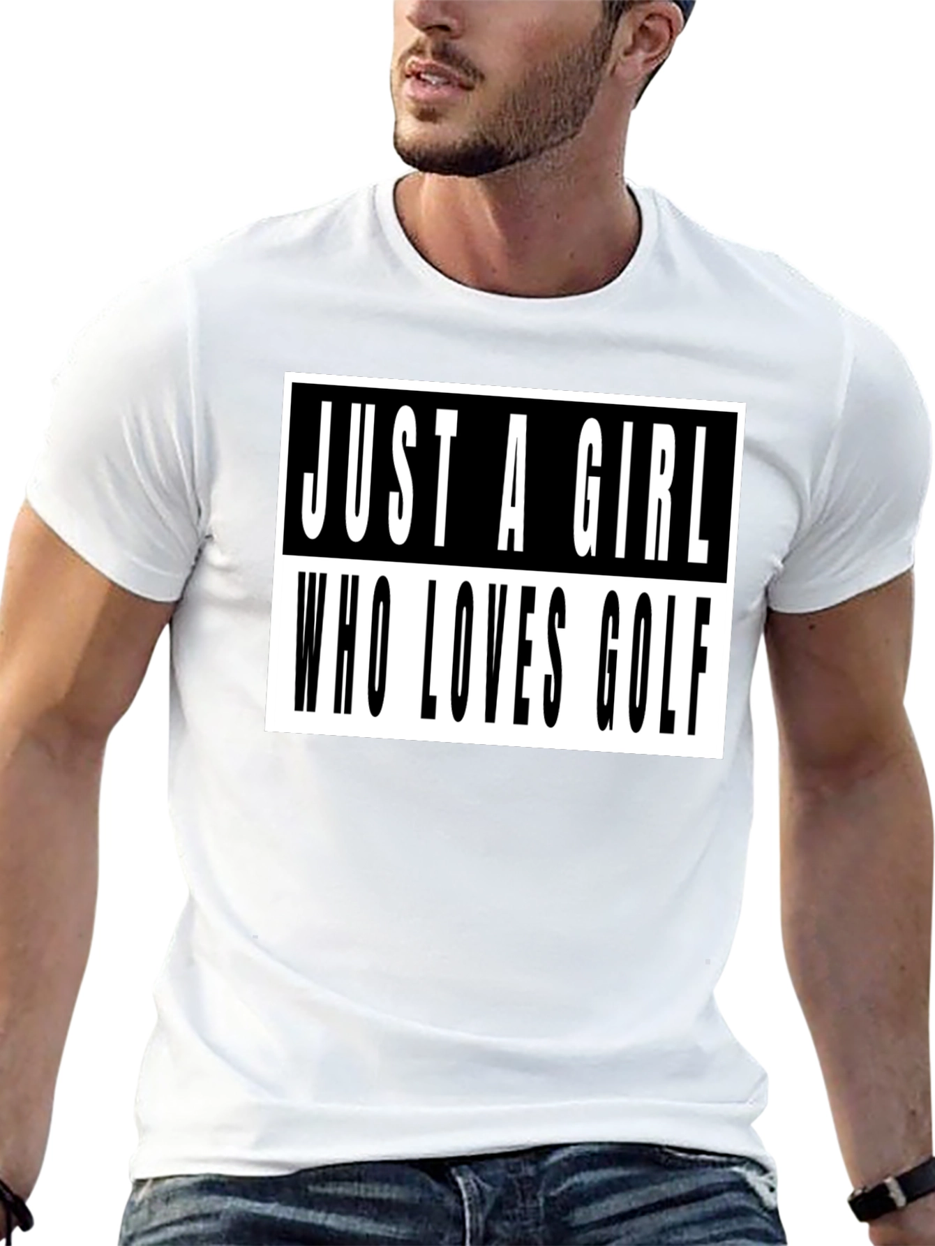 Just A Girl Who Loves Golf T-Shirt