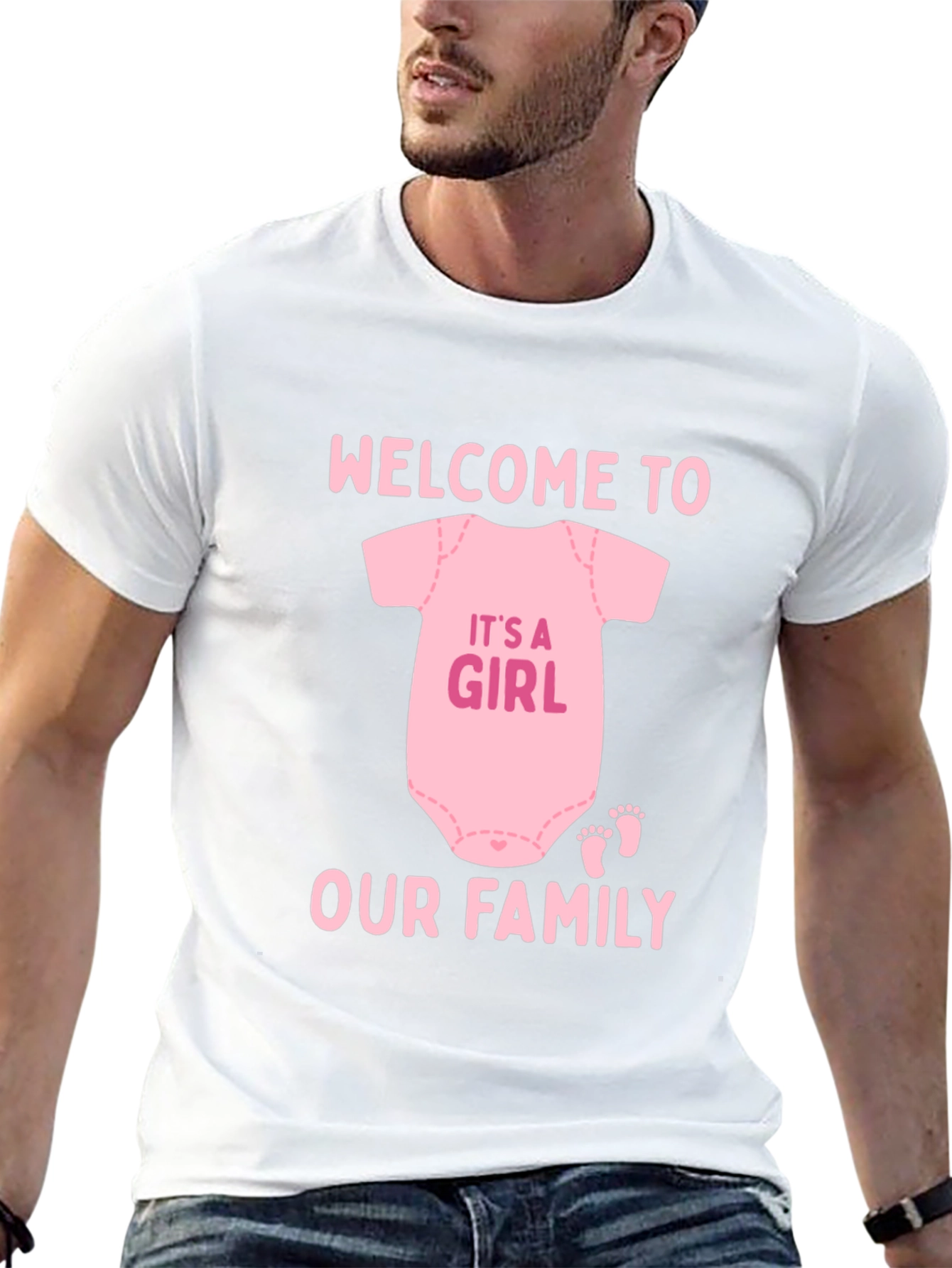 Welcome to Our Family Baby Girl T-Shirt