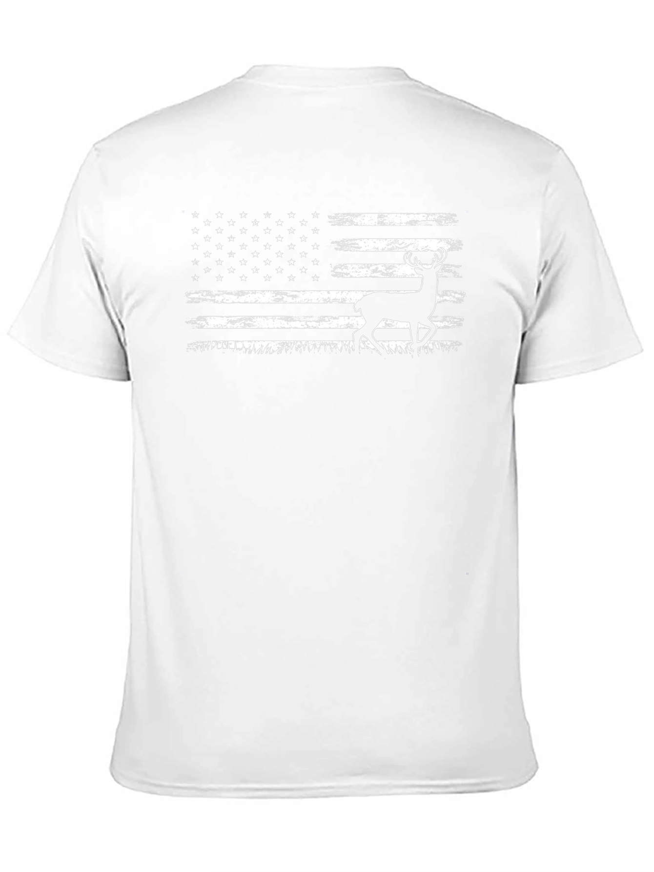 American Flag Deer Graphic Tee