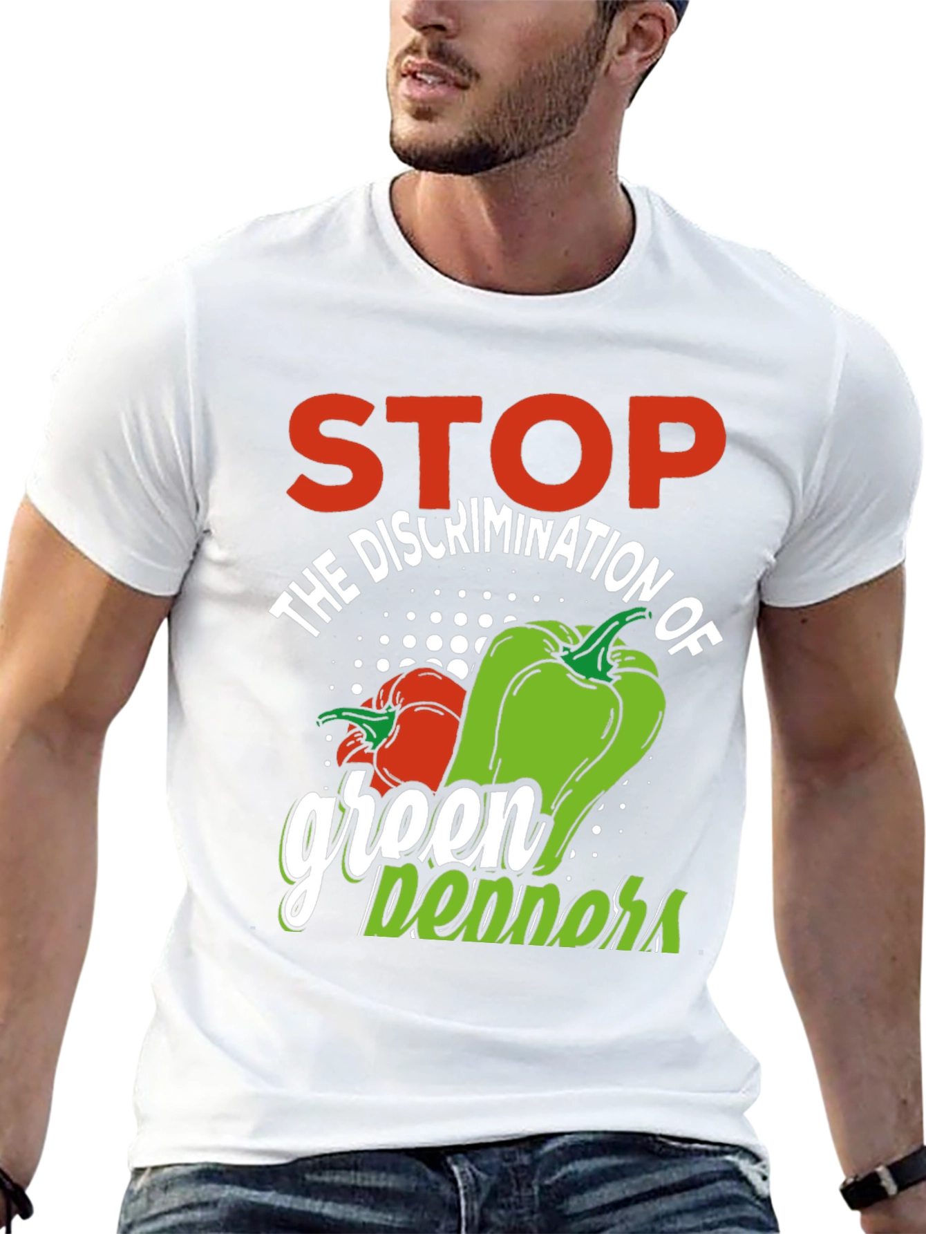 Stop Green Pepper Discrimination T-Shirt