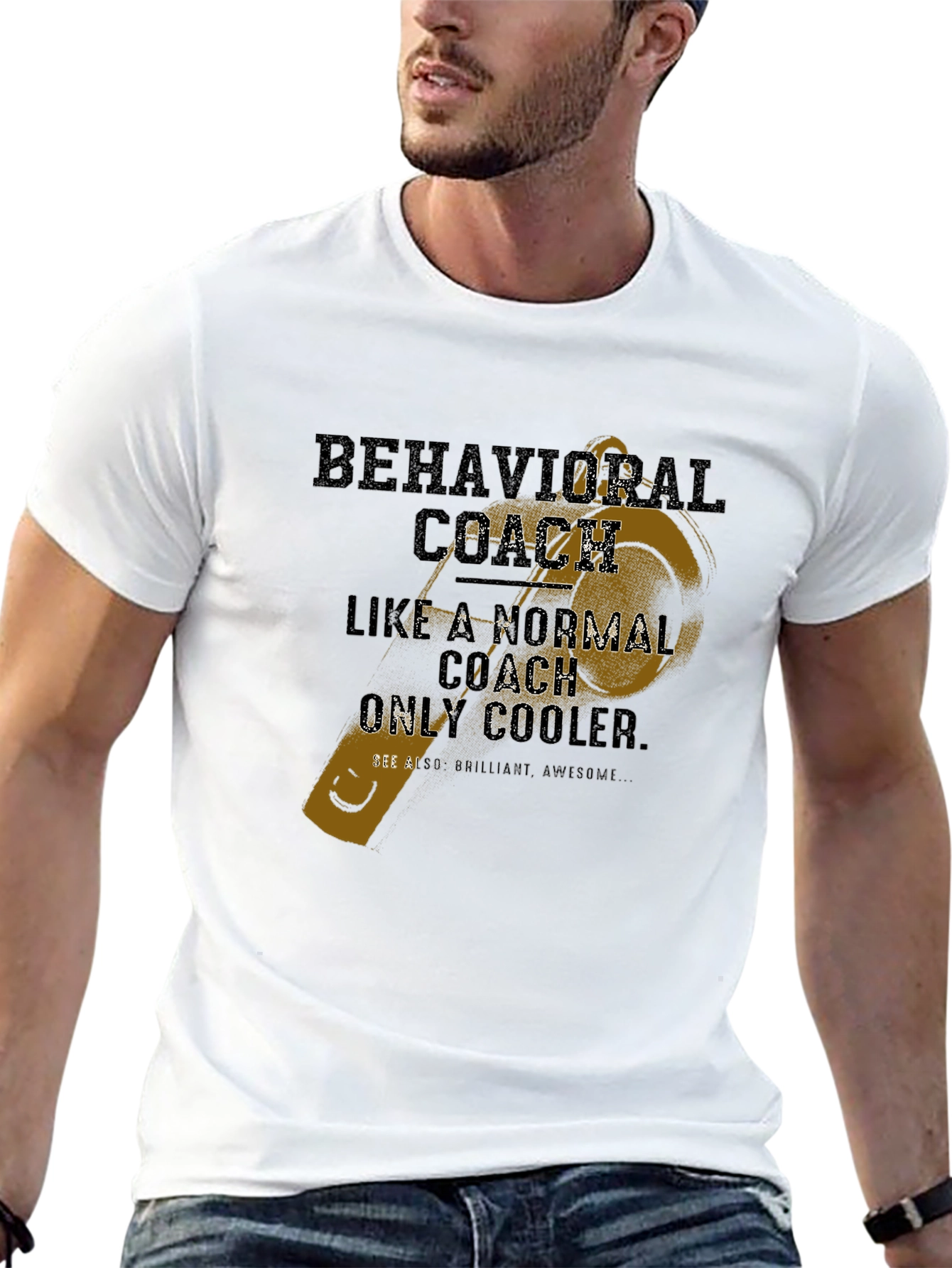 Behavioral Coach Novelty Graphic T-Shirt