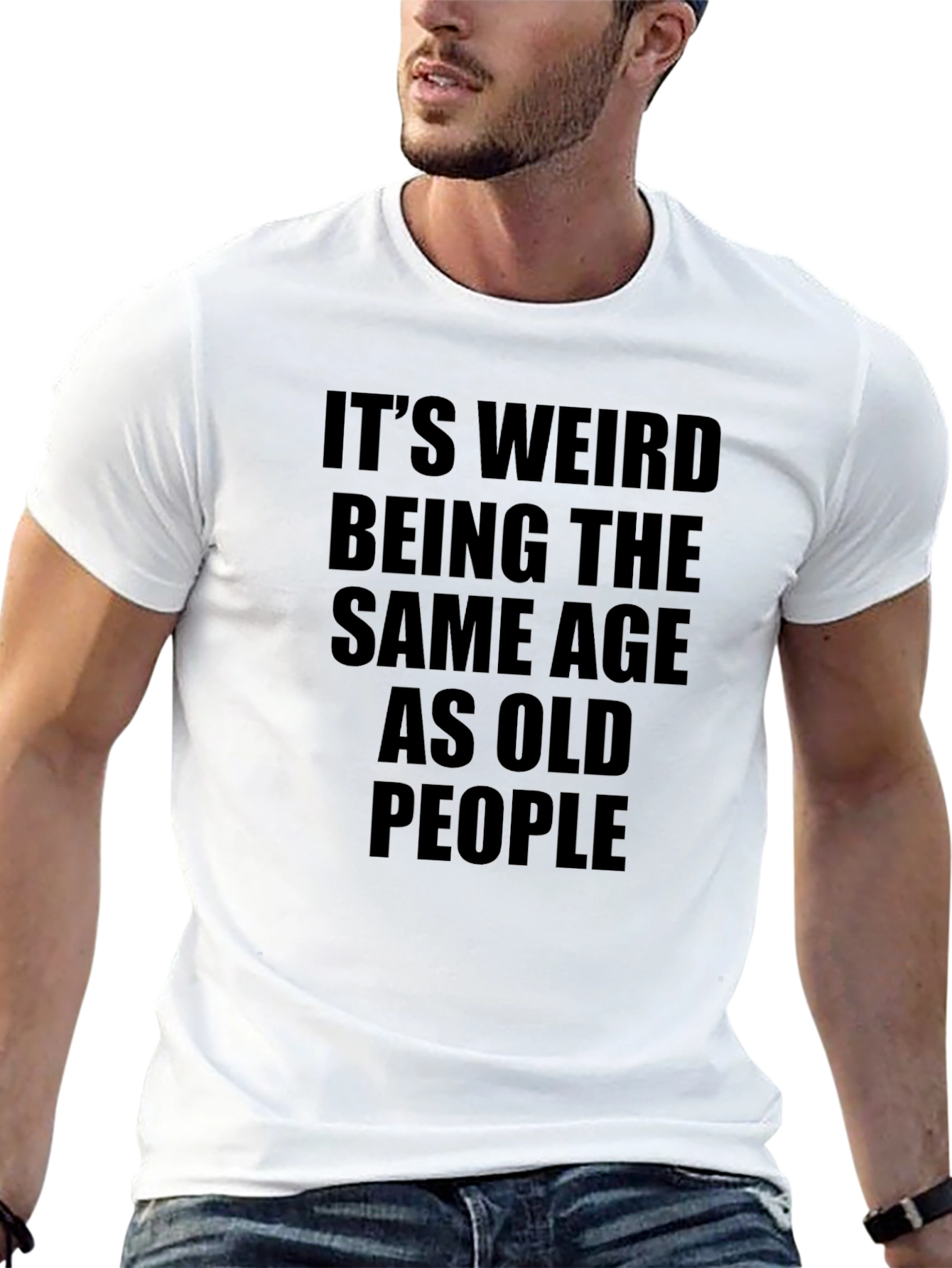 Funny Old People Graphic Tee