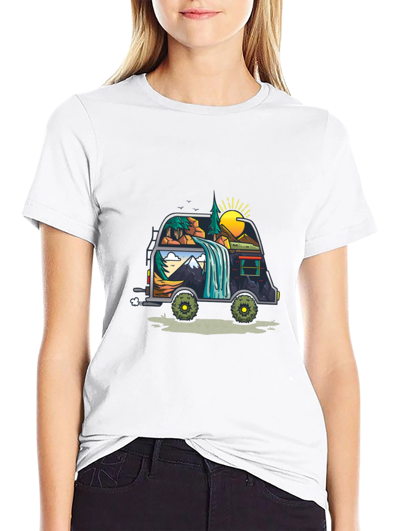 Nature Van Graphic Tee - Adventure Awaits