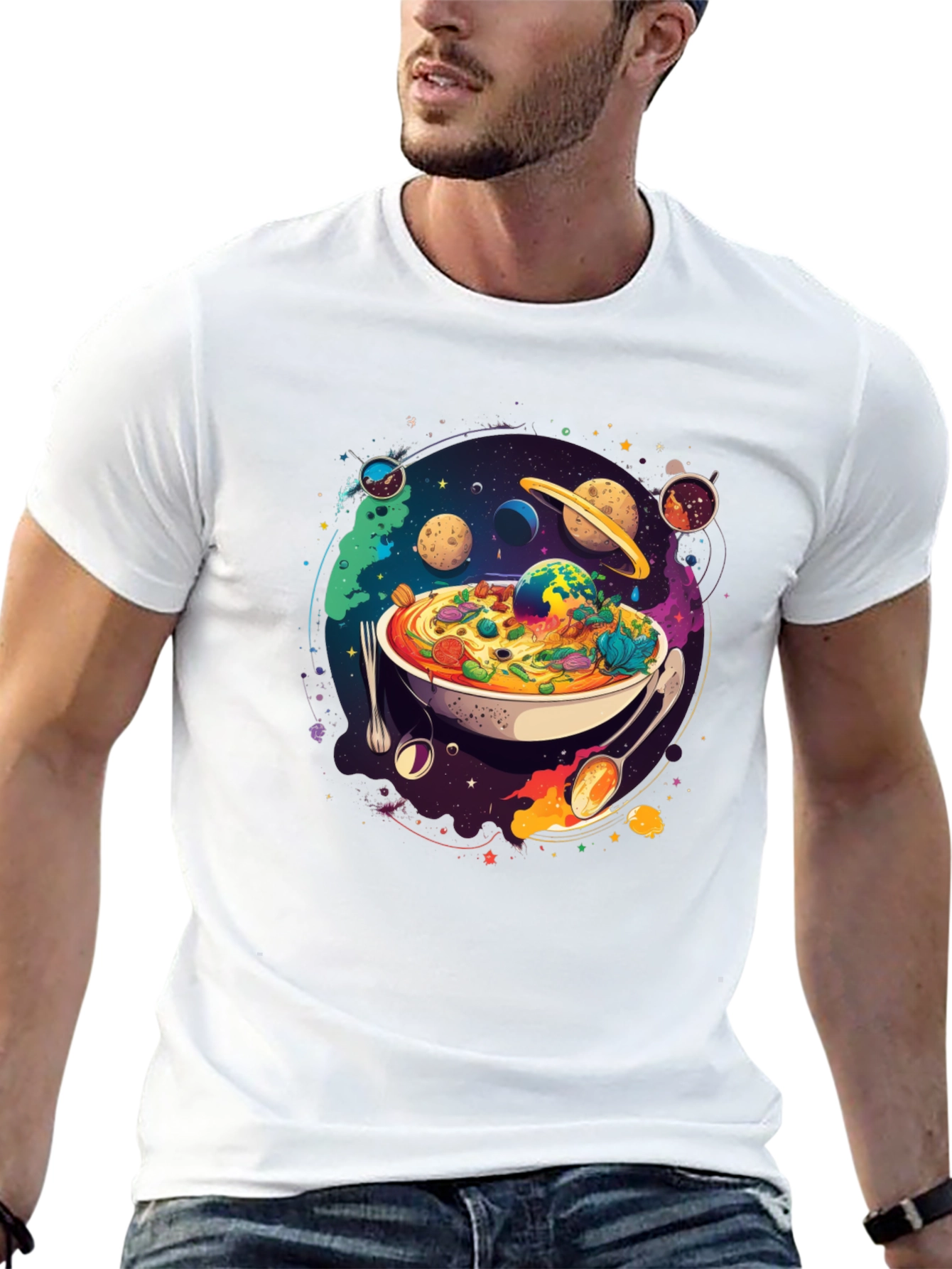 Cosmic Noodle Bowl Graphic Tee