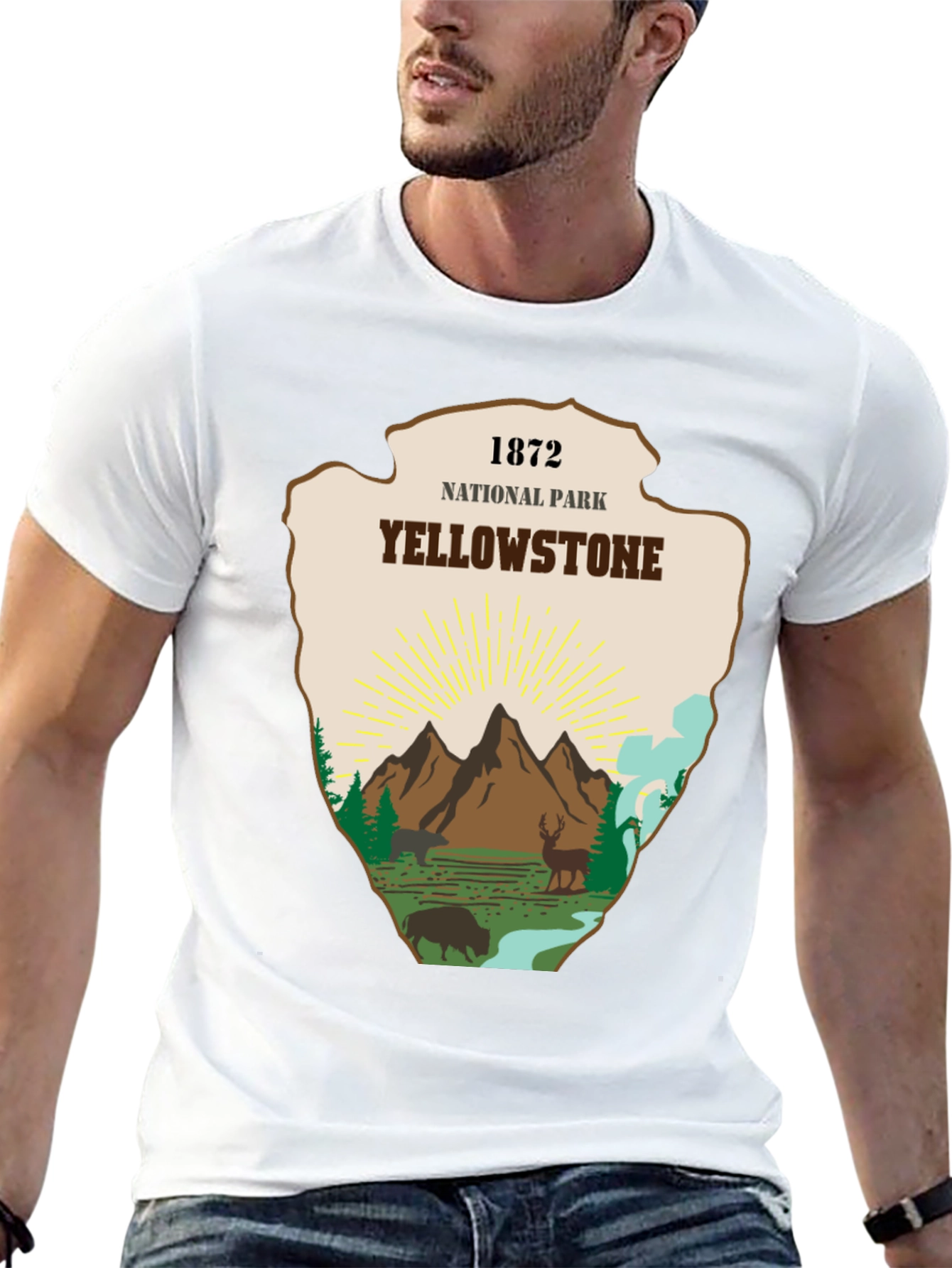 Yellowstone National Park Graphic Tee