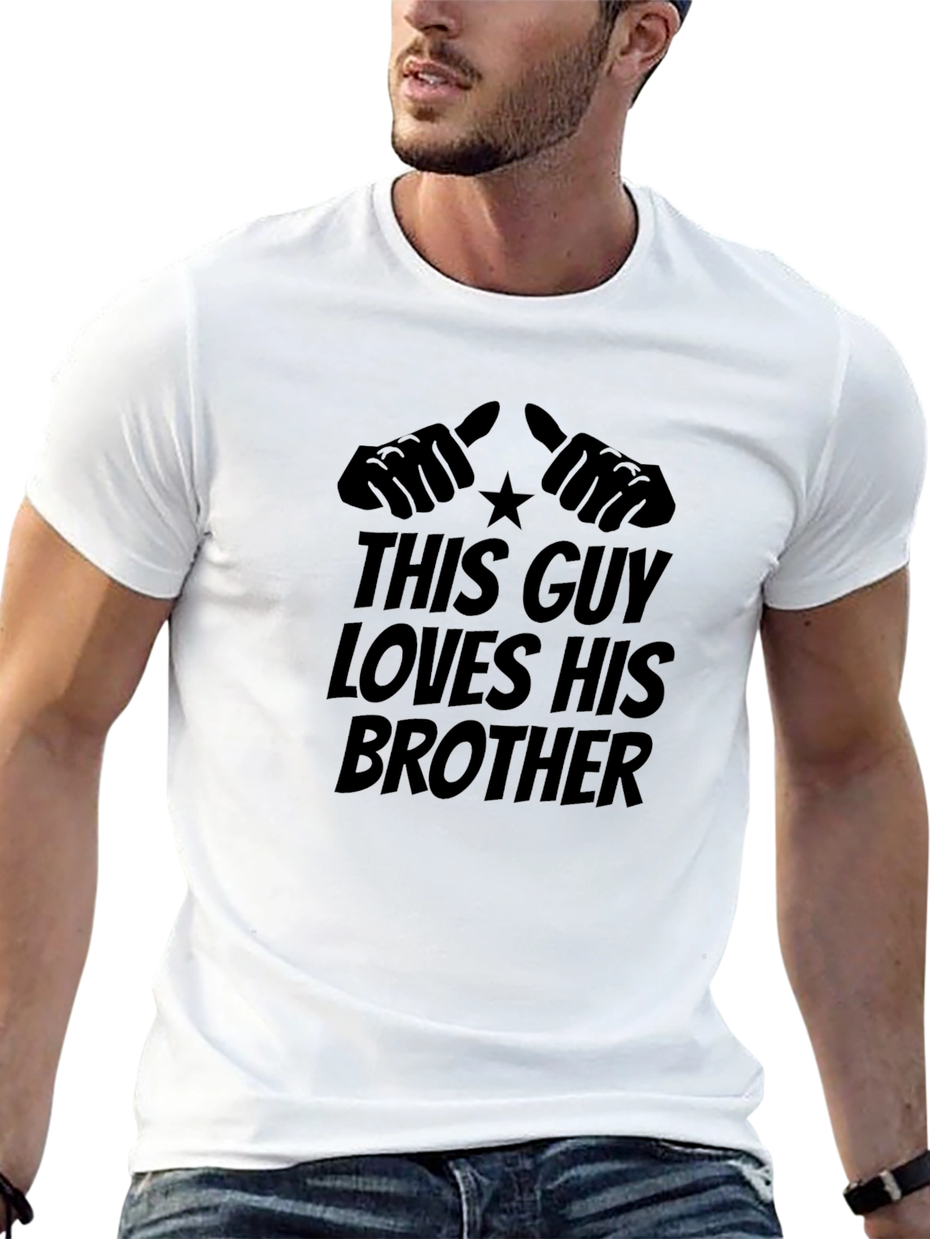 This Guy Loves His Brother T-Shirt