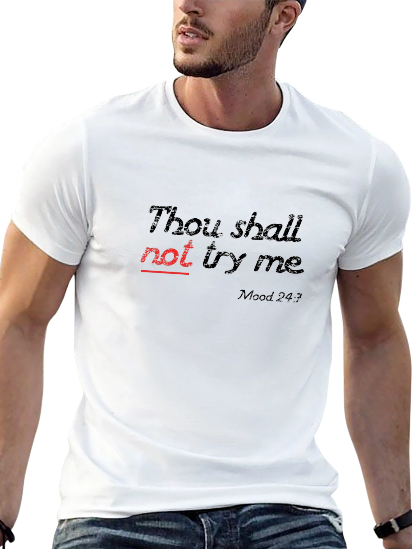 Thou Shall Not Try Me Graphic Tee