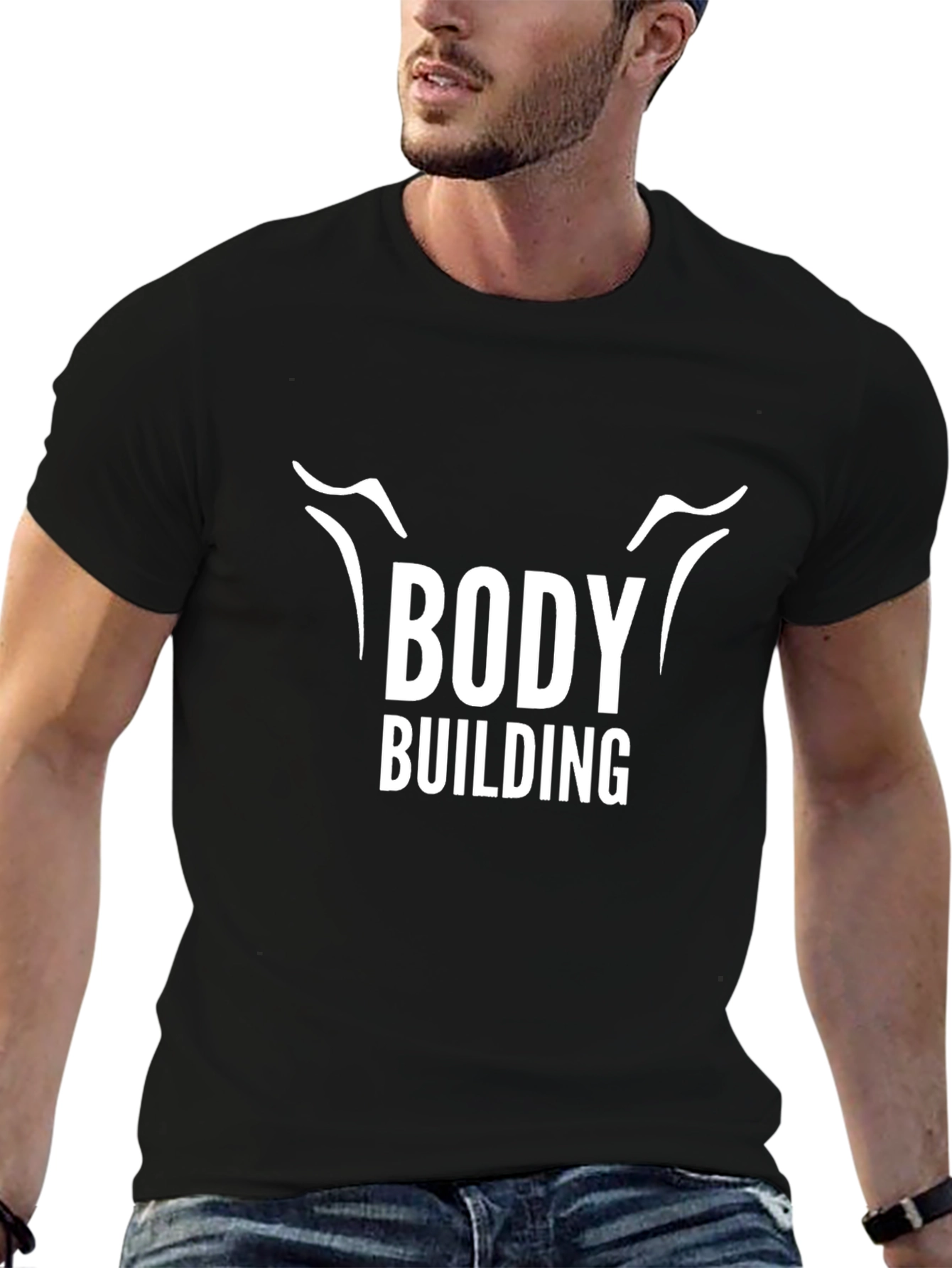 Bodybuilding T-Shirt - Black