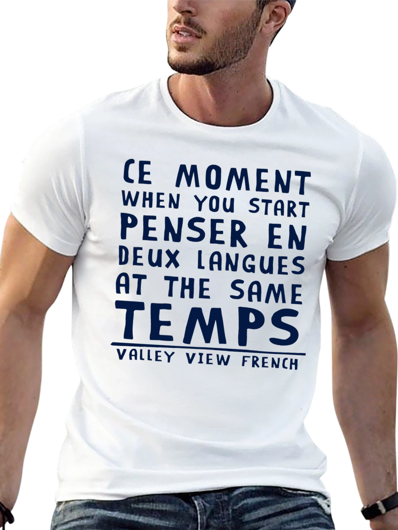Bilingual T-Shirt - Penser En Deux Langues