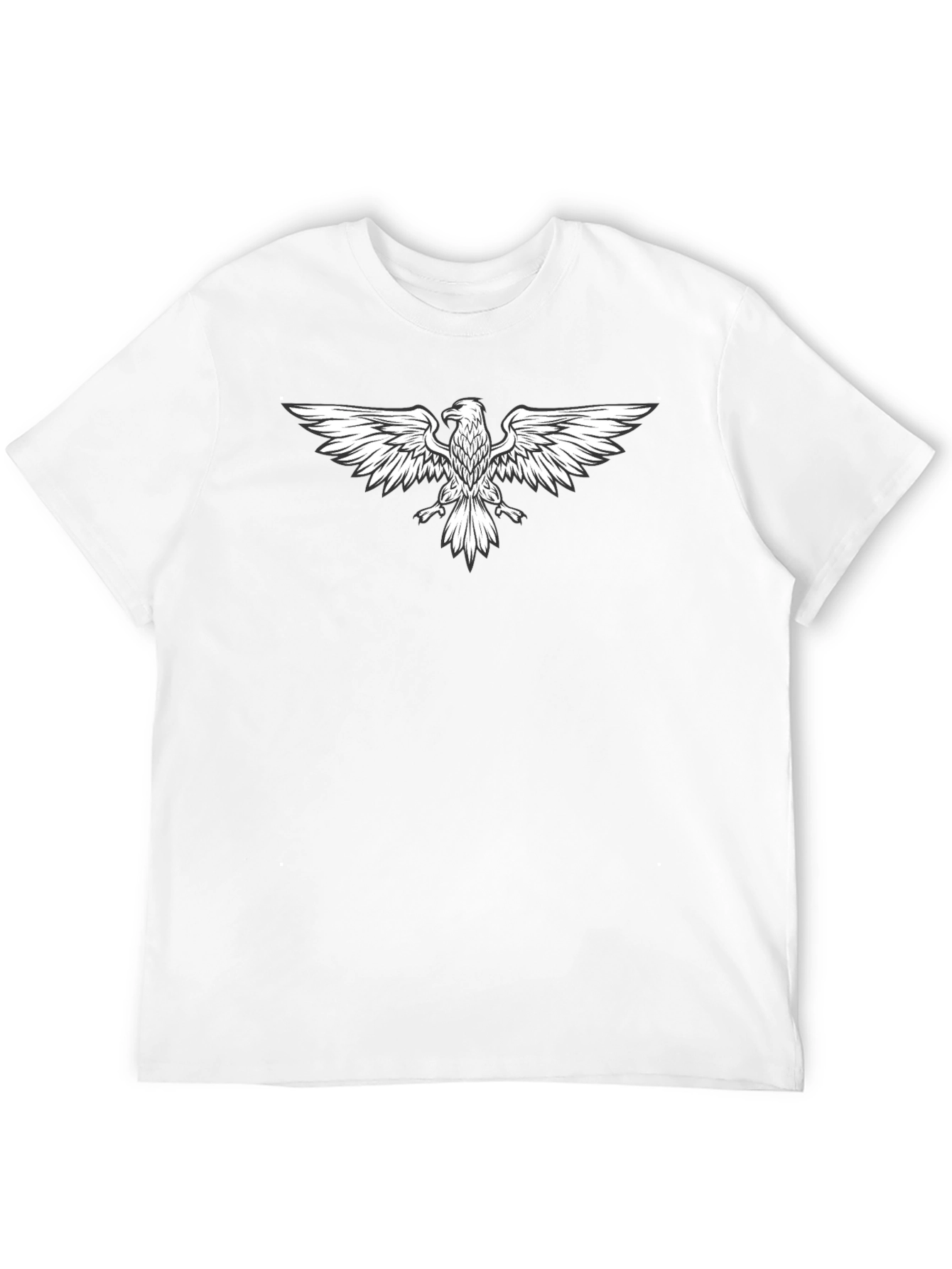 Black Eagle Graphic Tee - Mens Short Sleeve