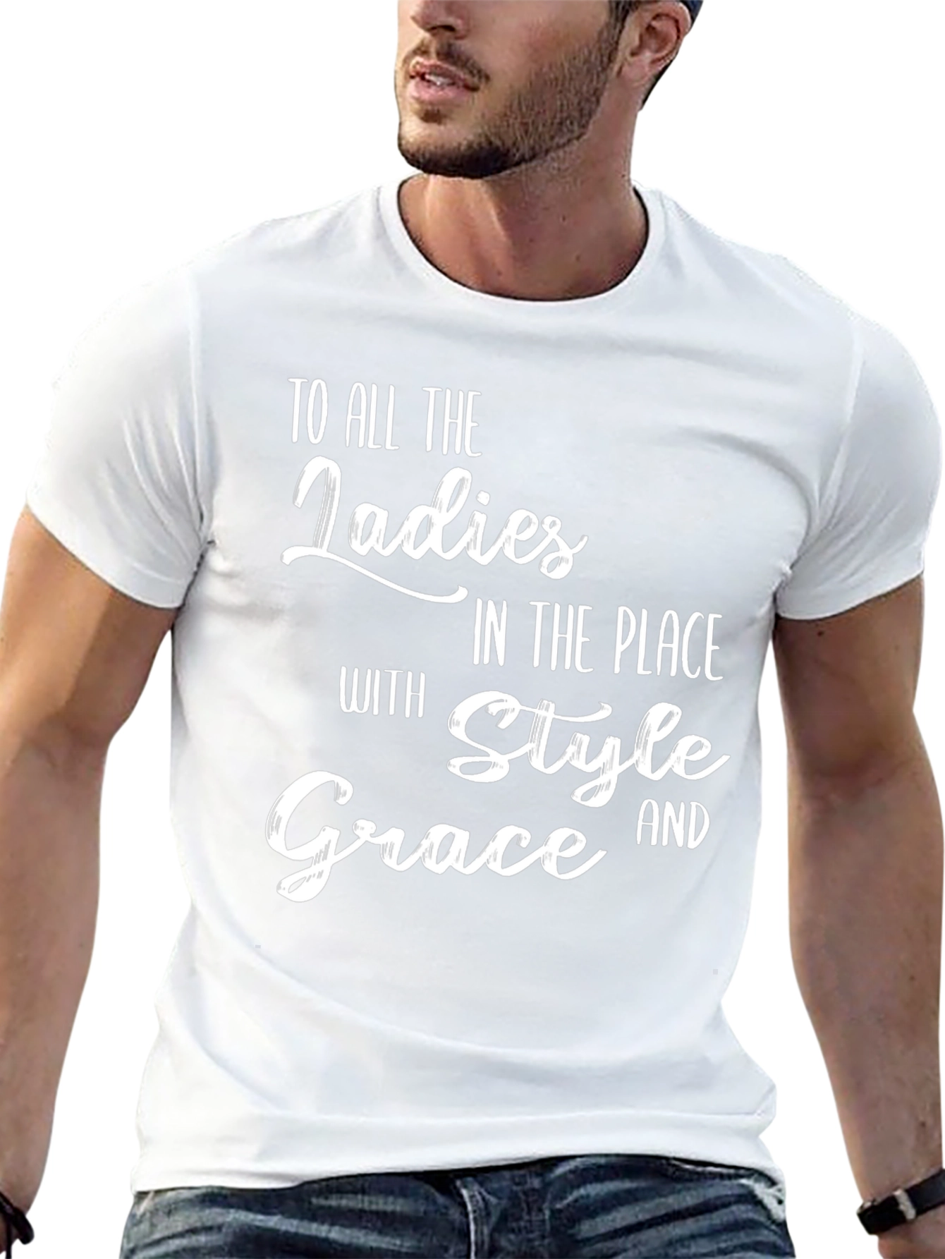 Ladies Style and Grace Graphic T-Shirt