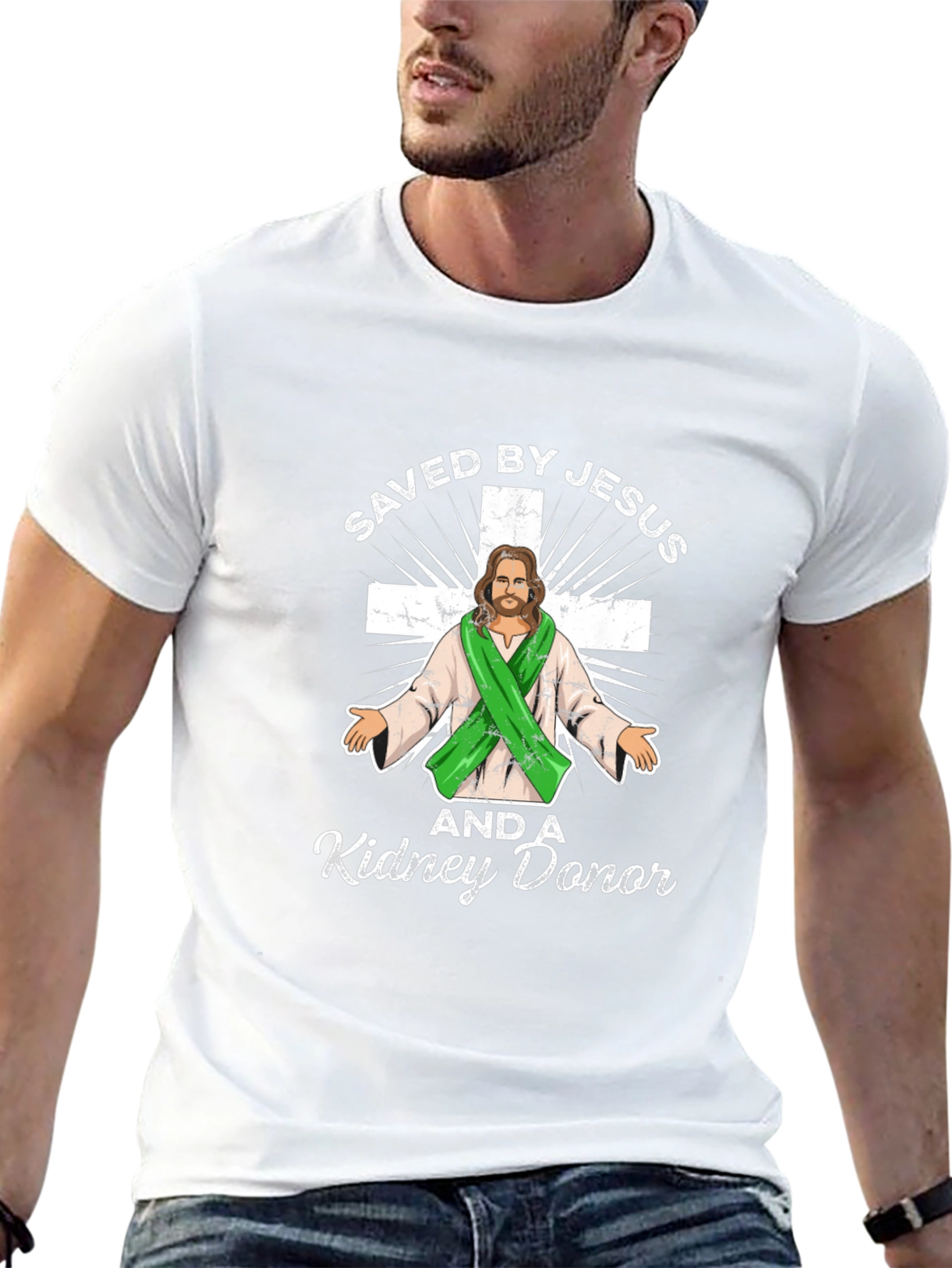 Saved by Jesus and Kidney Donor T-Shirt