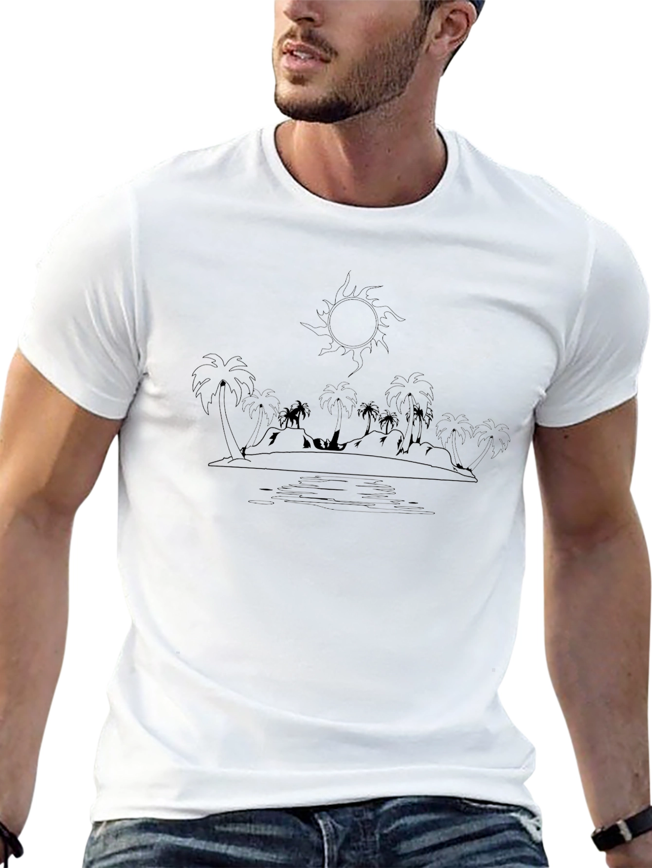 Tropical Island Graphic Tee