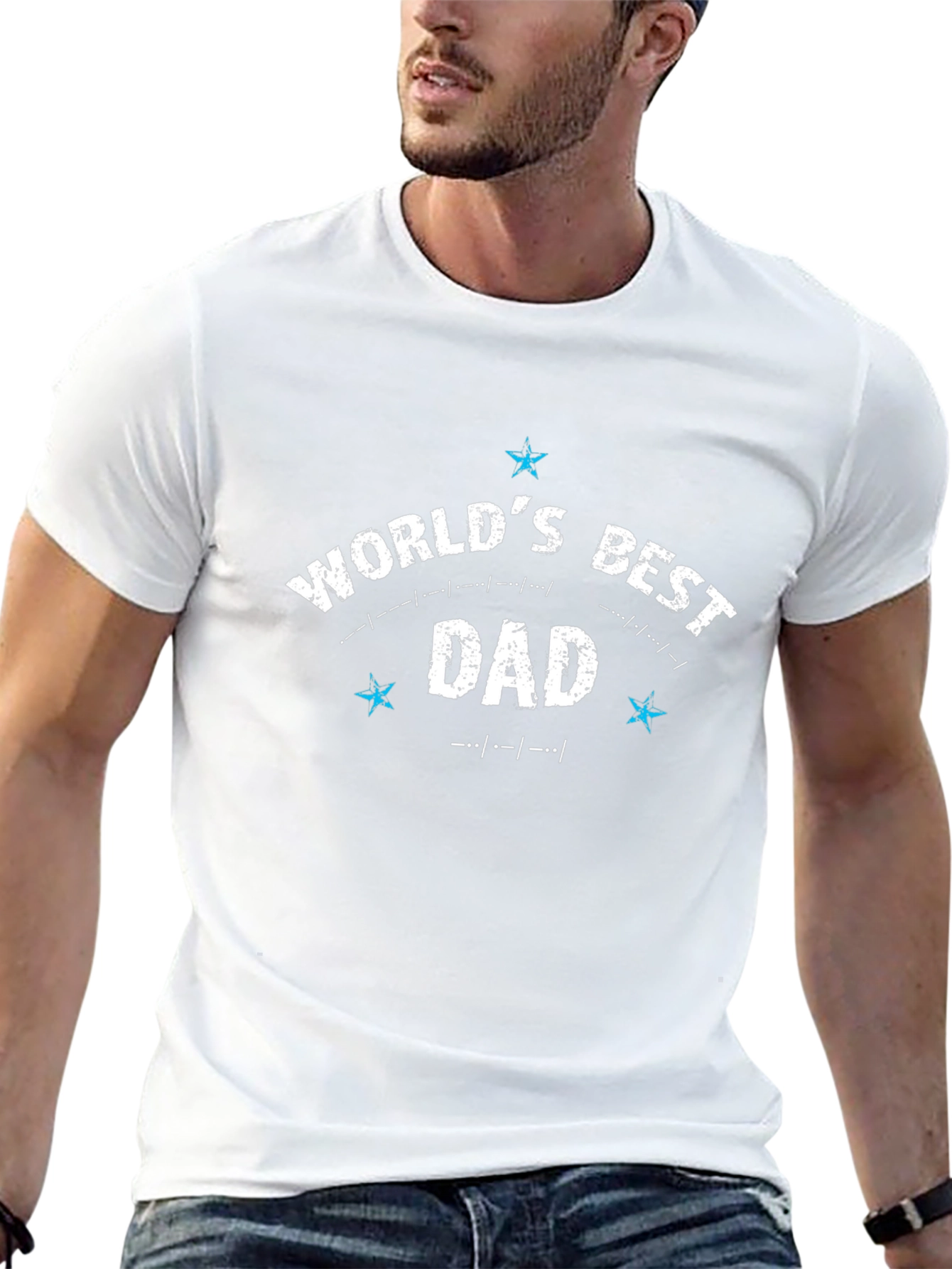 Worlds Best Dad T-Shirt - Fathers Day Gift