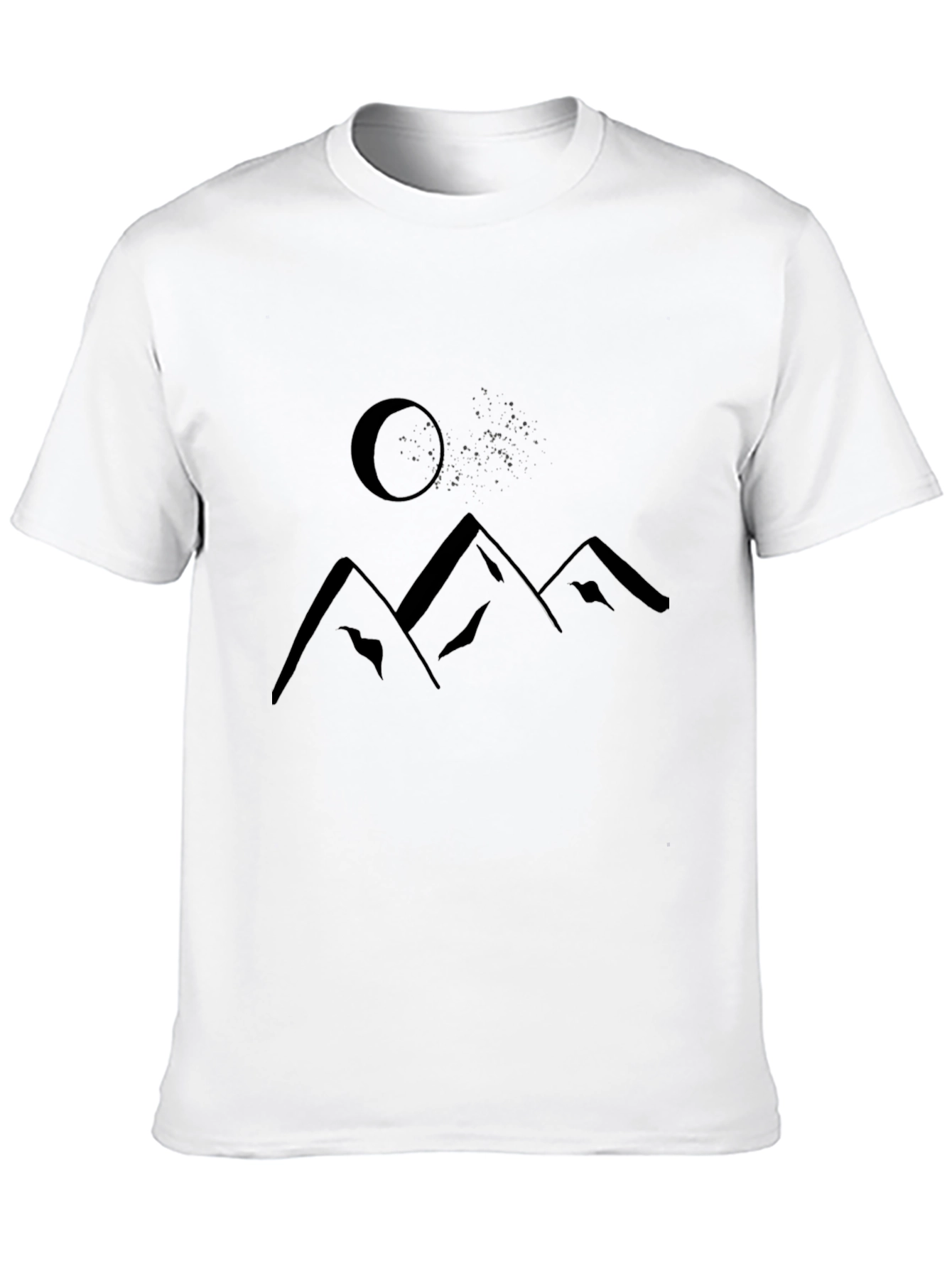 Mountain Moon Mens Graphic Tee