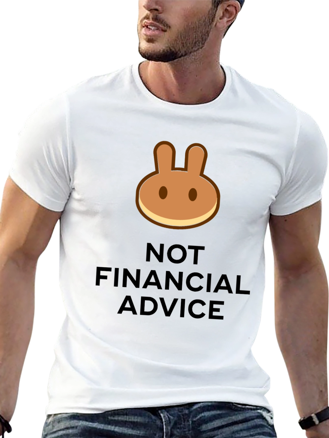 Rabbit Pancake T-Shirt - Not Financial Advice