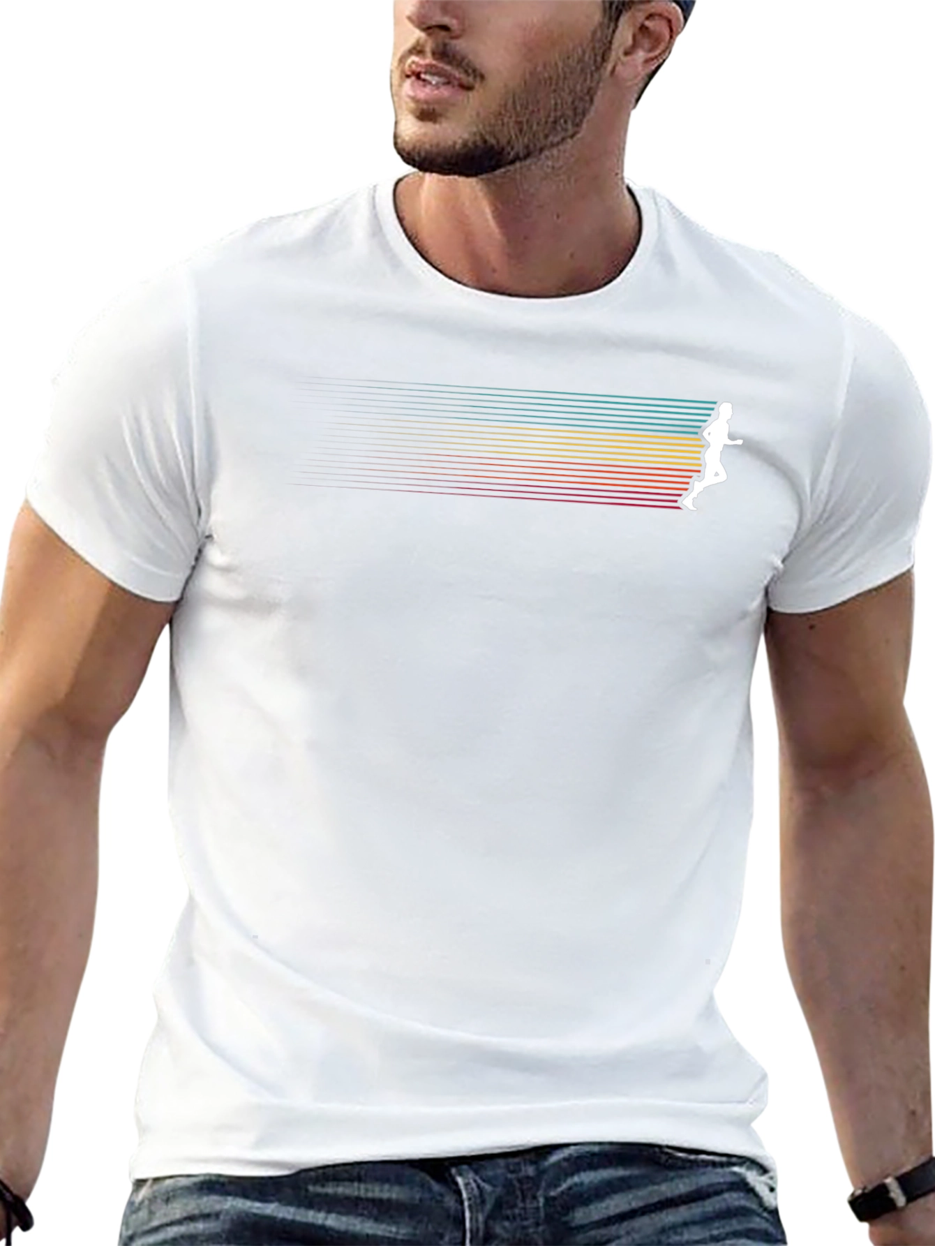 Retro Runner Graphic T-Shirt