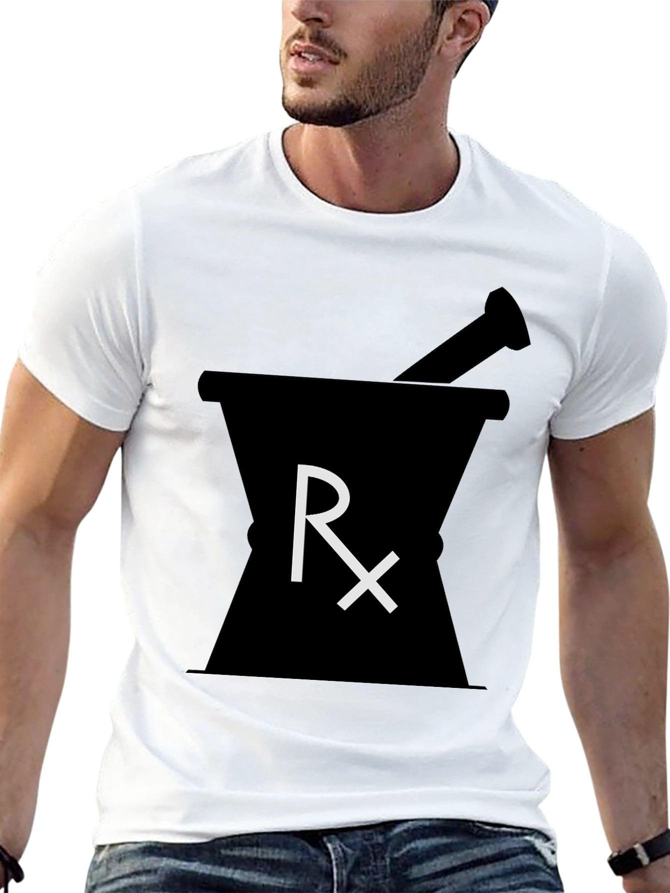 Rx Pharmacy Mortar & Pestle Graphic T-Shirt