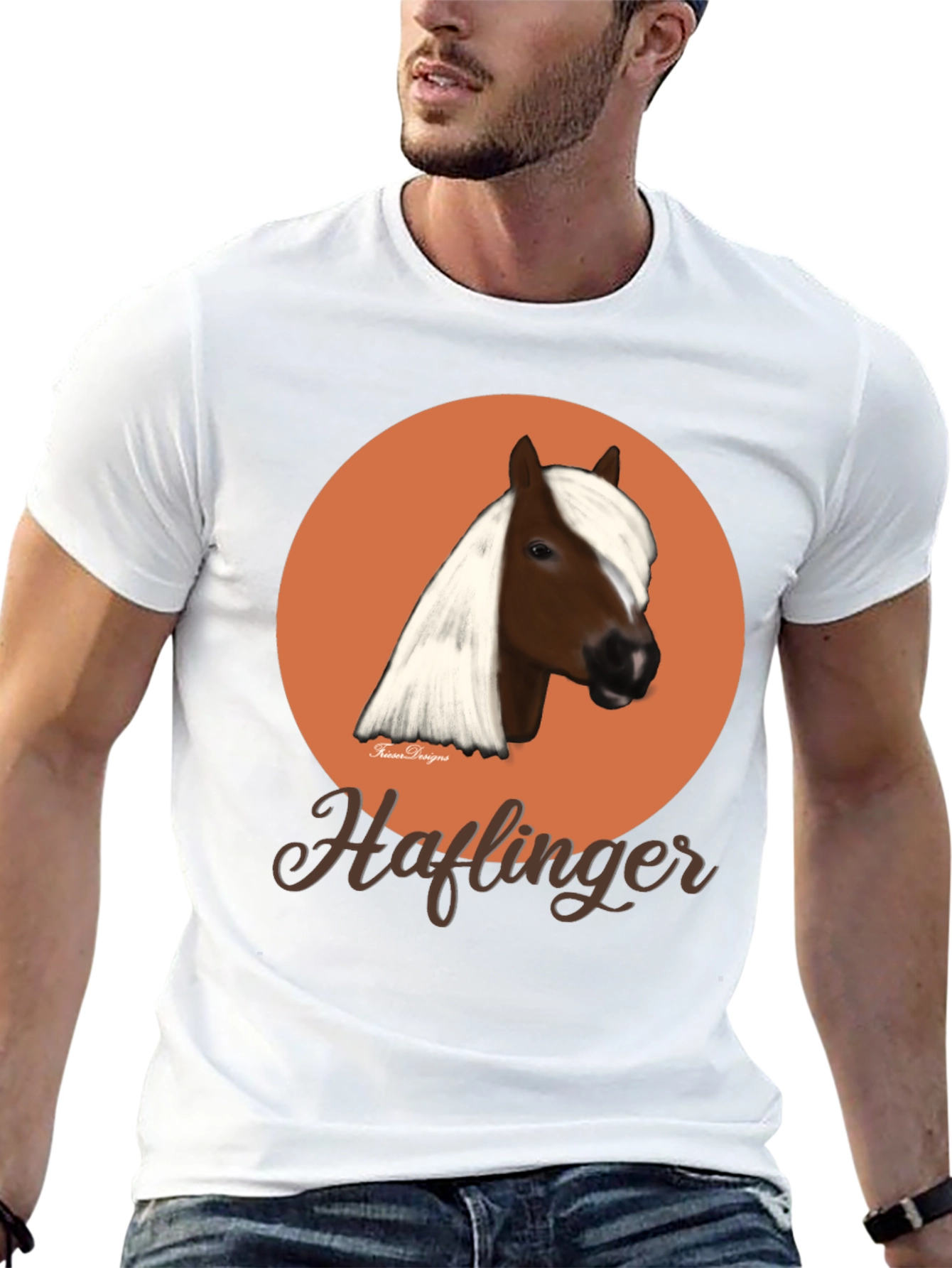 Haflinger Horse Graphic Tee