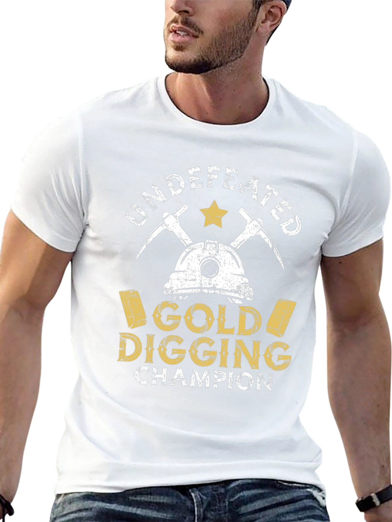 Undefeated Gold Digging Champion T-Shirt