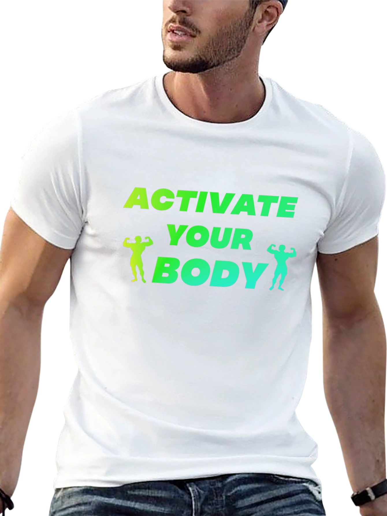 Activate Your Body Black T-Shirt