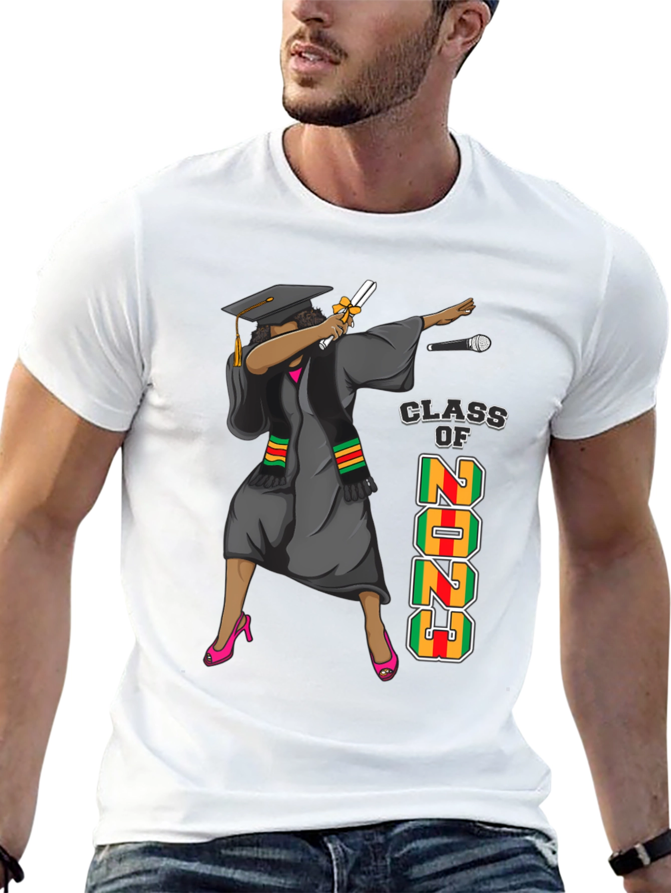 Class of 2023 Graduation Dabbing T-Shirt