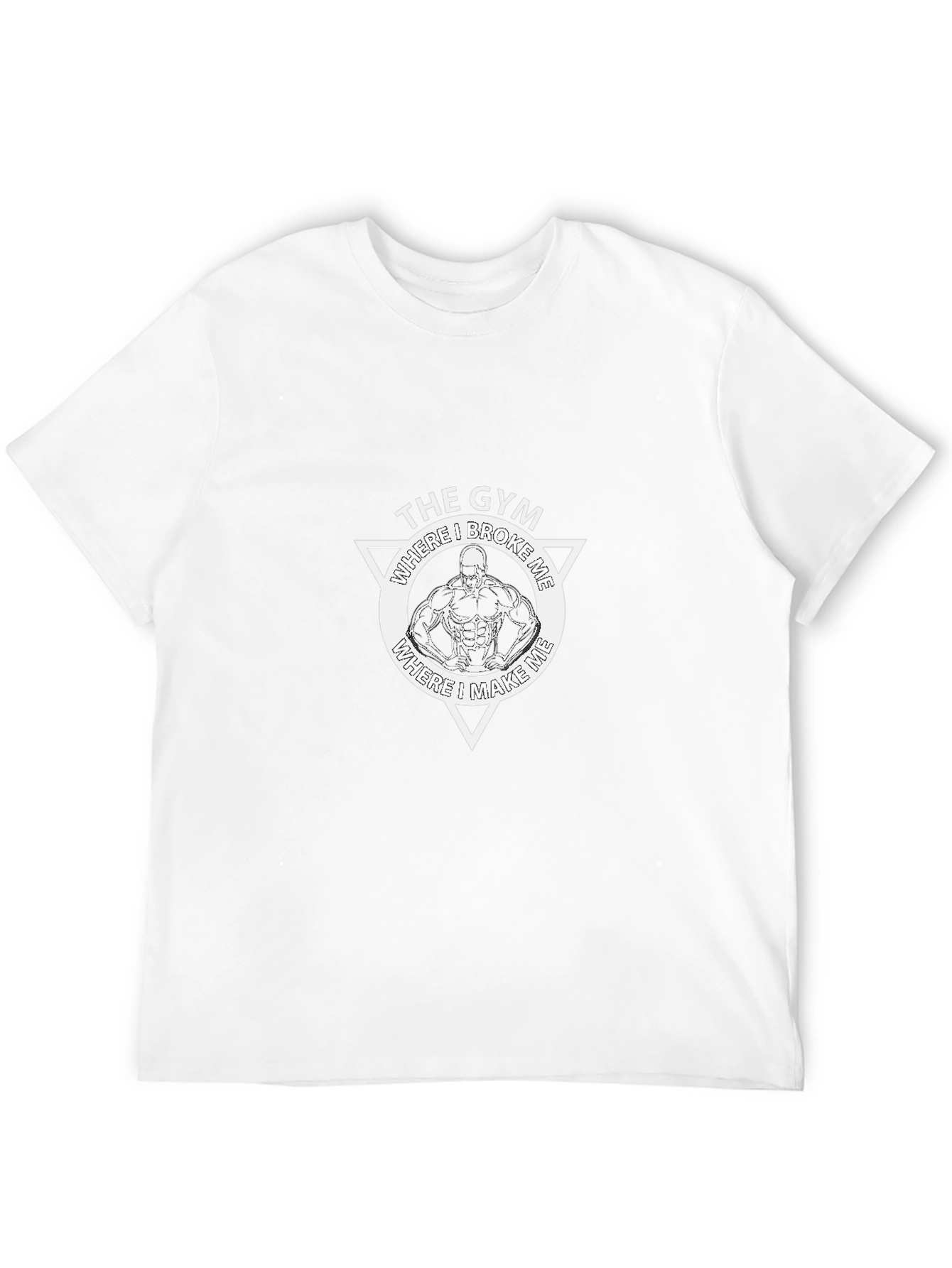 Gym Where I Broke Me Graphic T-Shirt