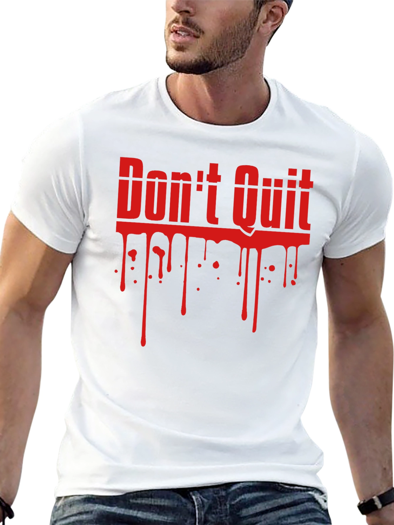 Dont Quit Black Graphic Tee