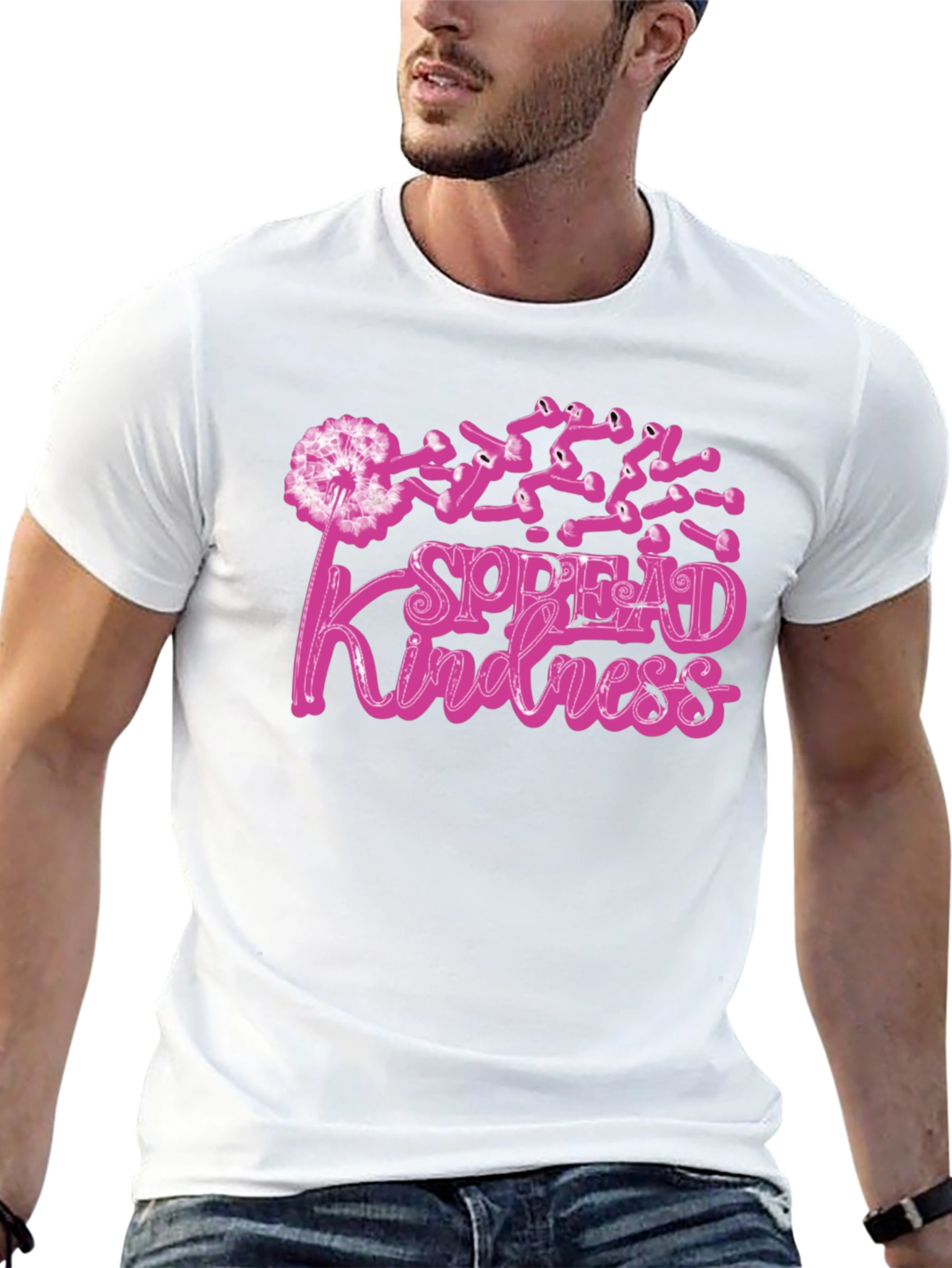 Spread Kindness Black T-Shirt