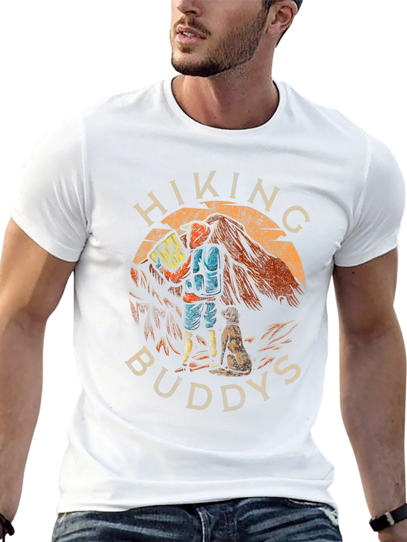 Hiking Buddies Graphic T-Shirt