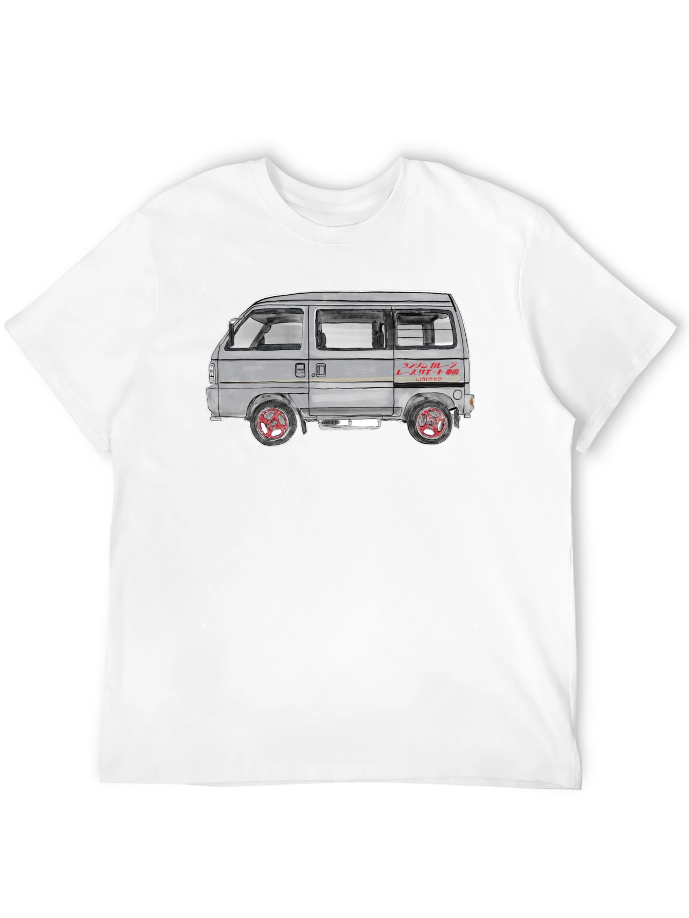 Retro Van Graphic T-Shirt - Cool Car Tee