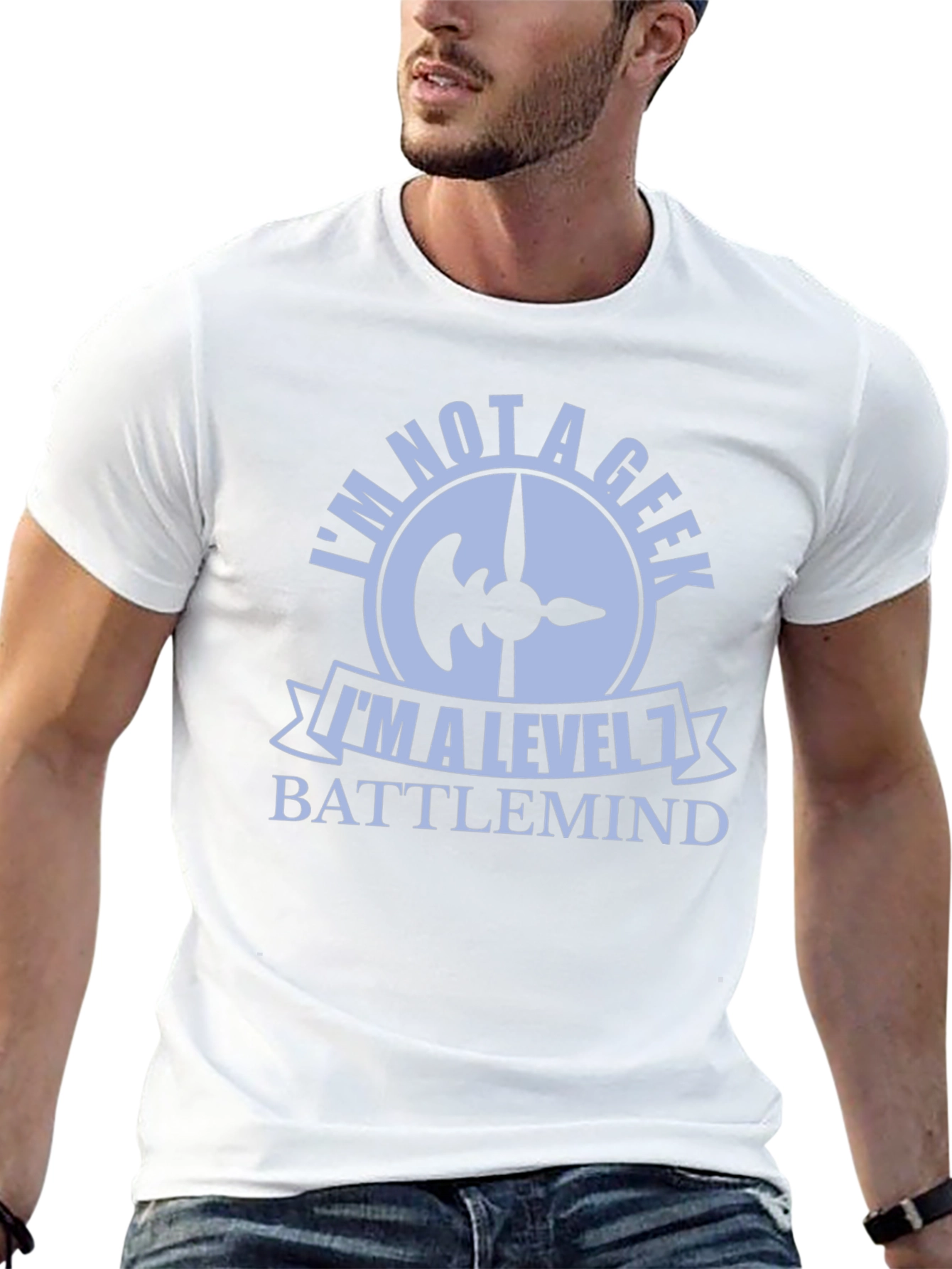 Im Not a Geek Level 1 Battlemind T-Shirt
