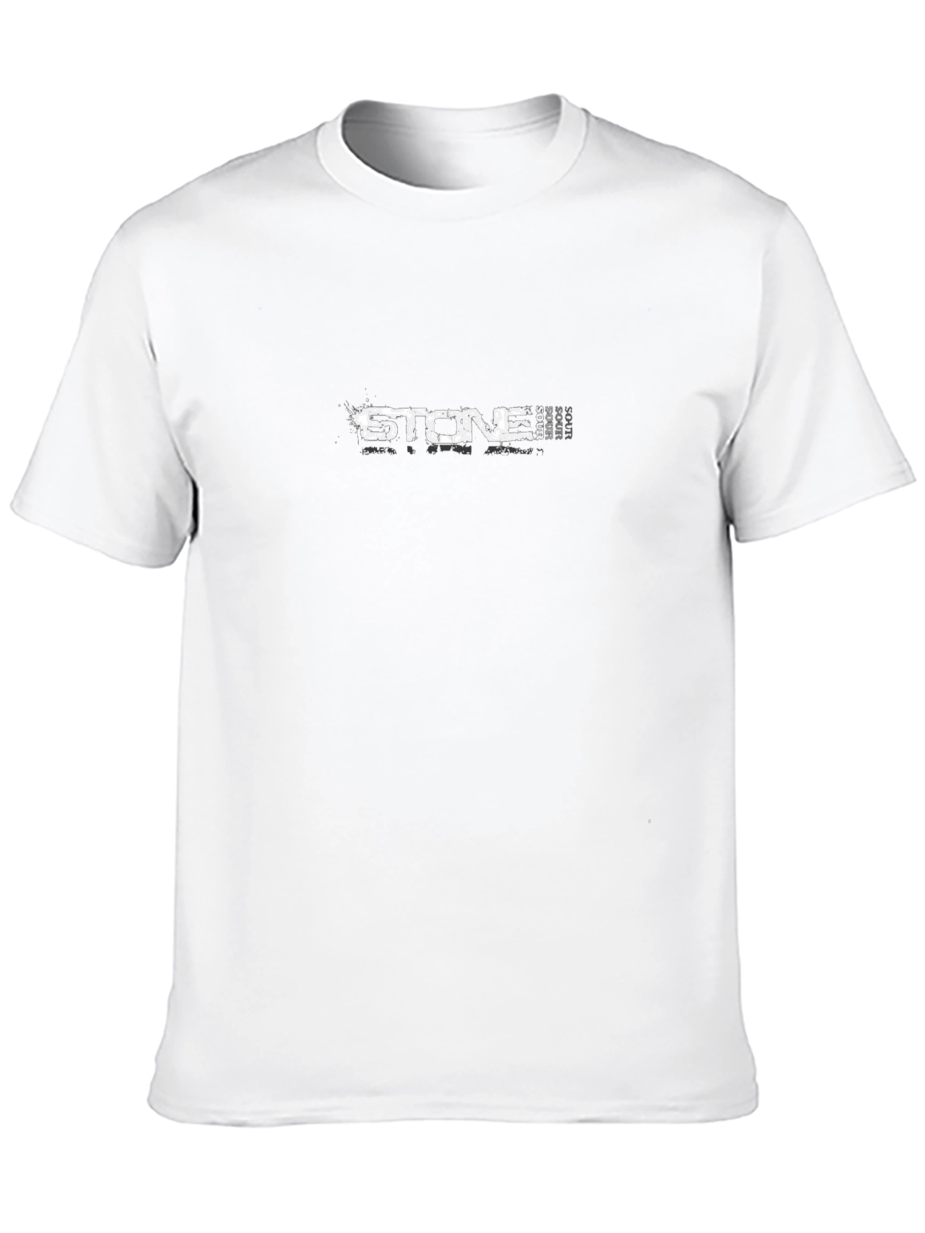 Stone Sour Graphic Print Black T-Shirt