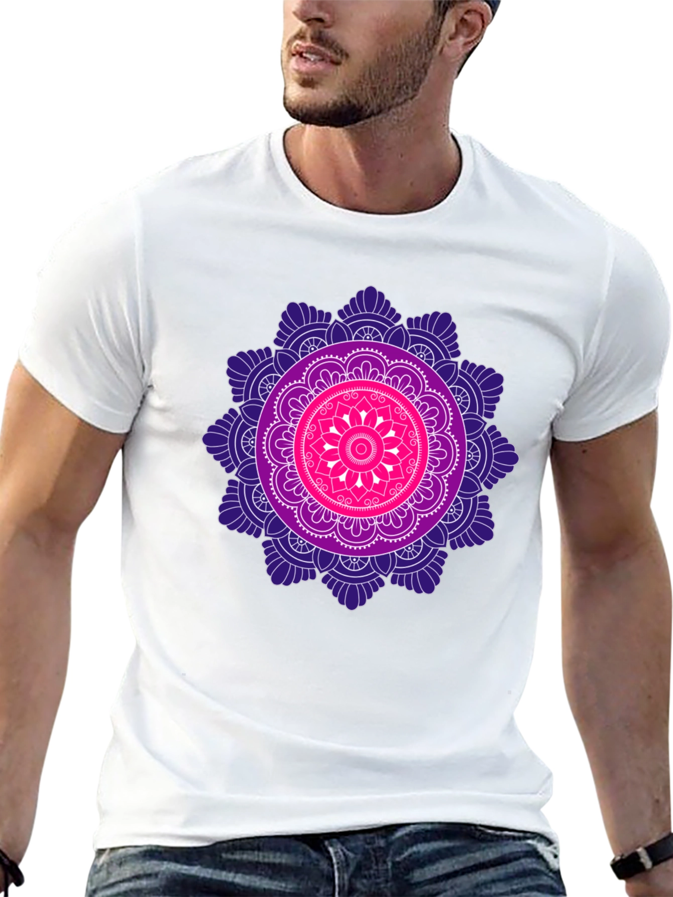 Mandala Graphic Tee - Stylish Comfort