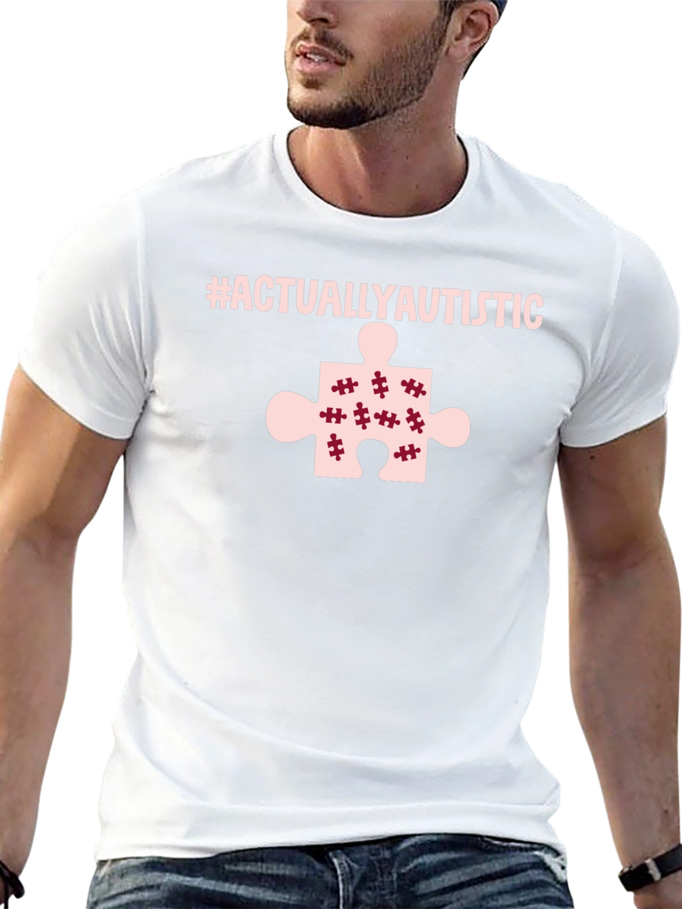 Actually Autistic Graphic T-Shirt