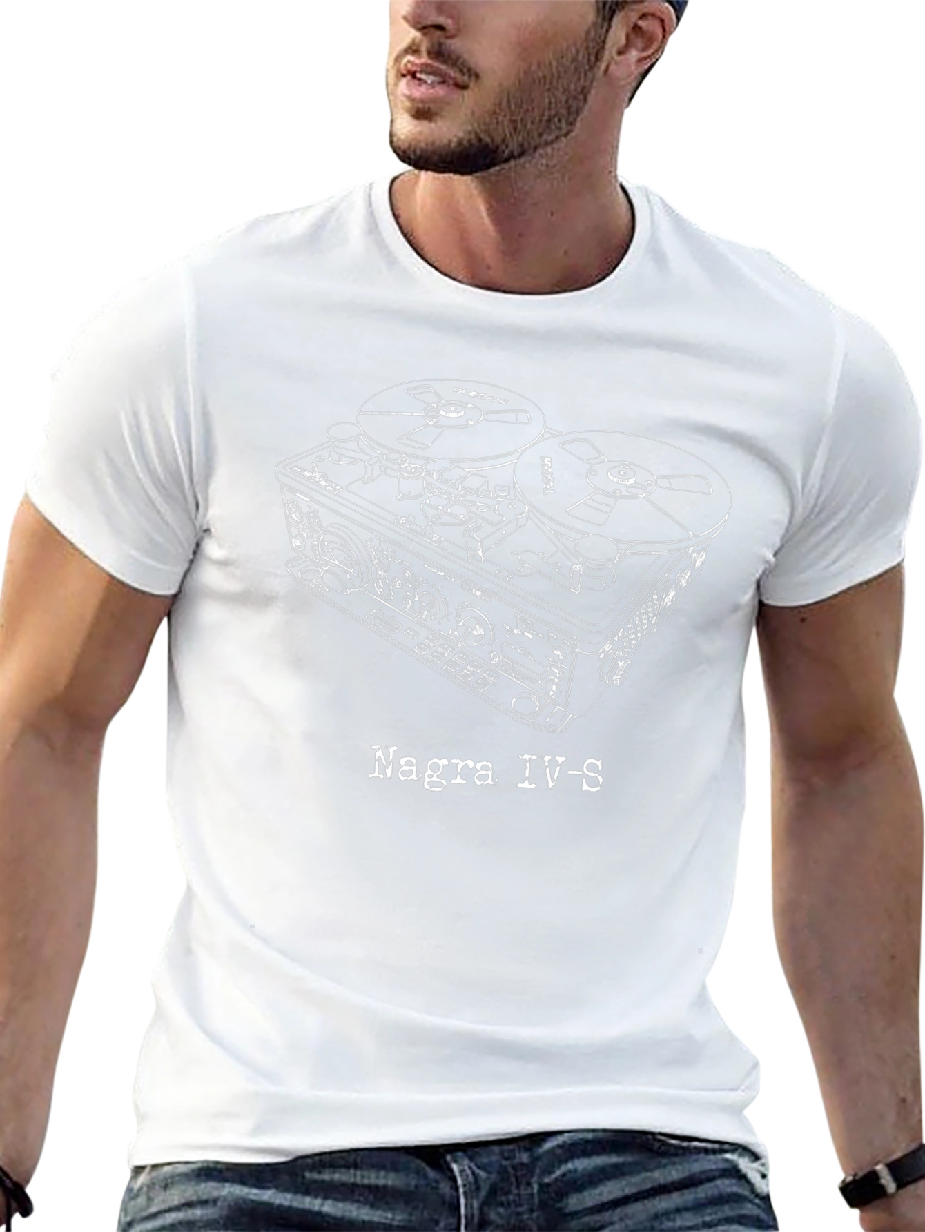 Nagra IV-S Reel-to-Reel Tape Recorder T-Shirt