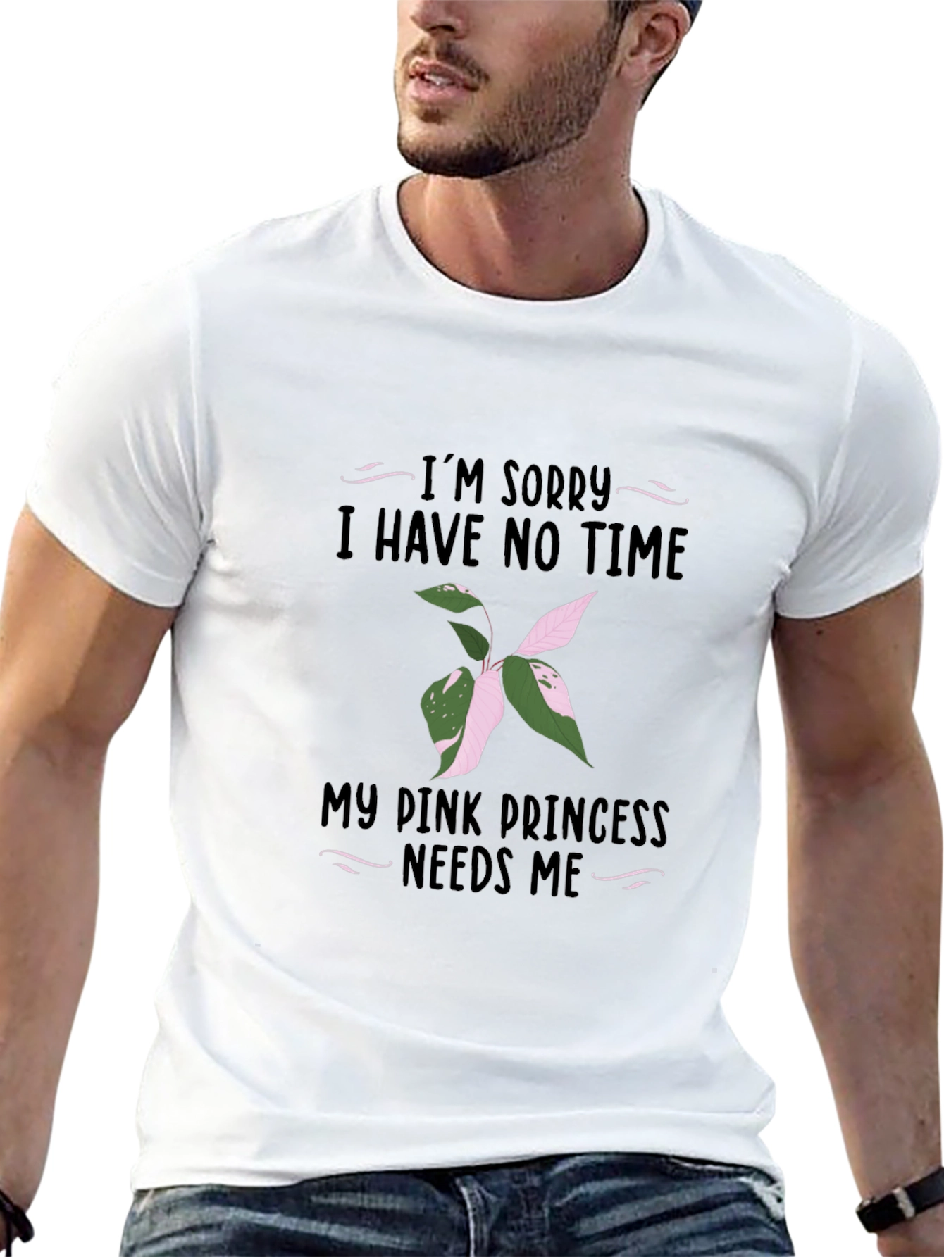 Pink Princess Needs Me Tee - Plant Lover Shirt