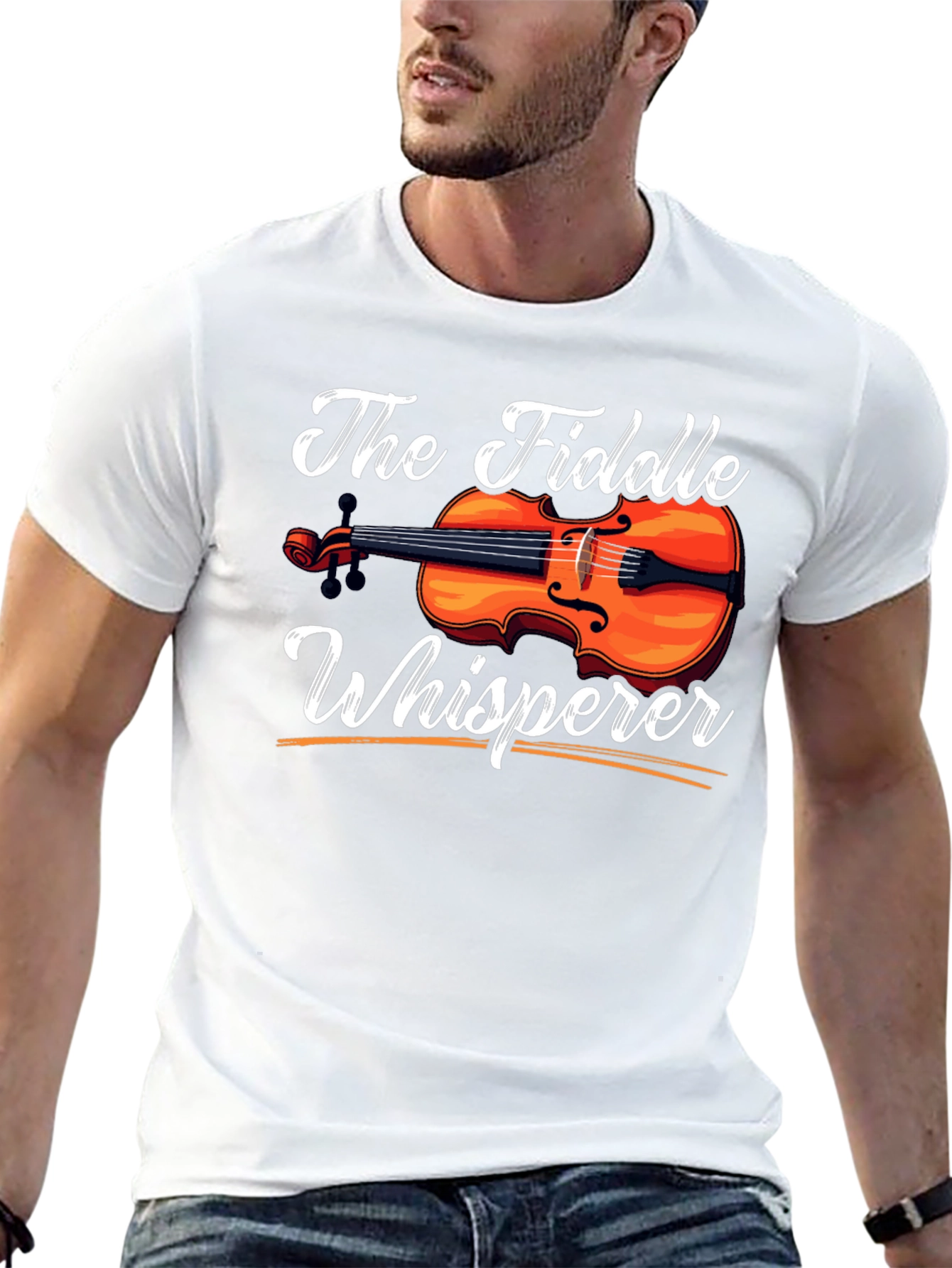 The Fiddle Whisperer Black T-Shirt