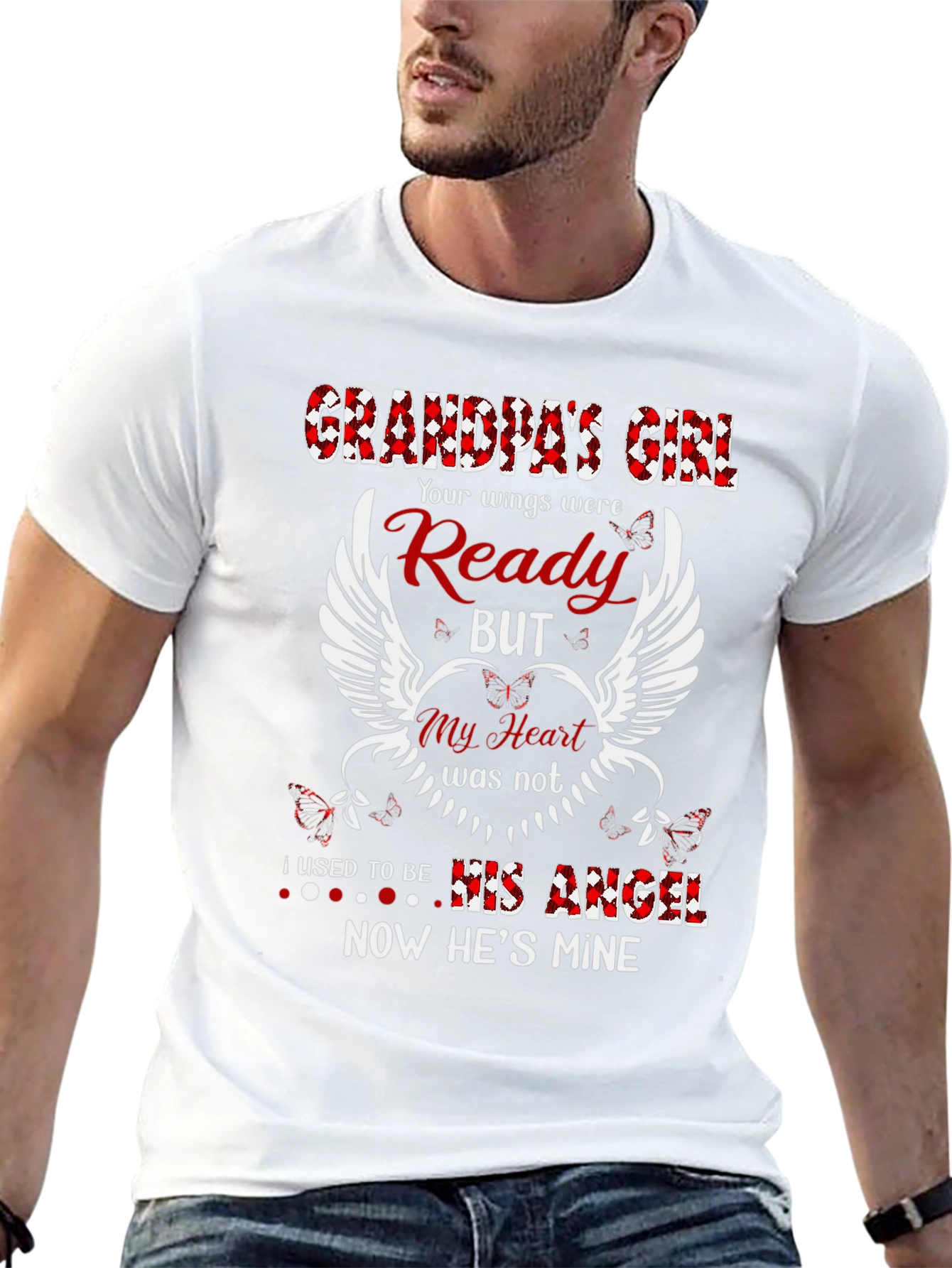 Grandpas Girl Memorial T-Shirt