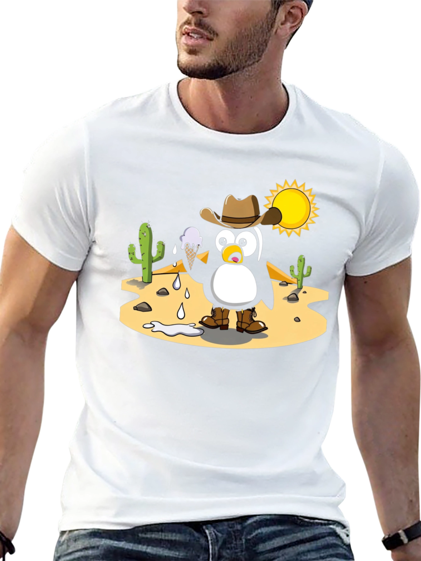 Desert Penguin Tee